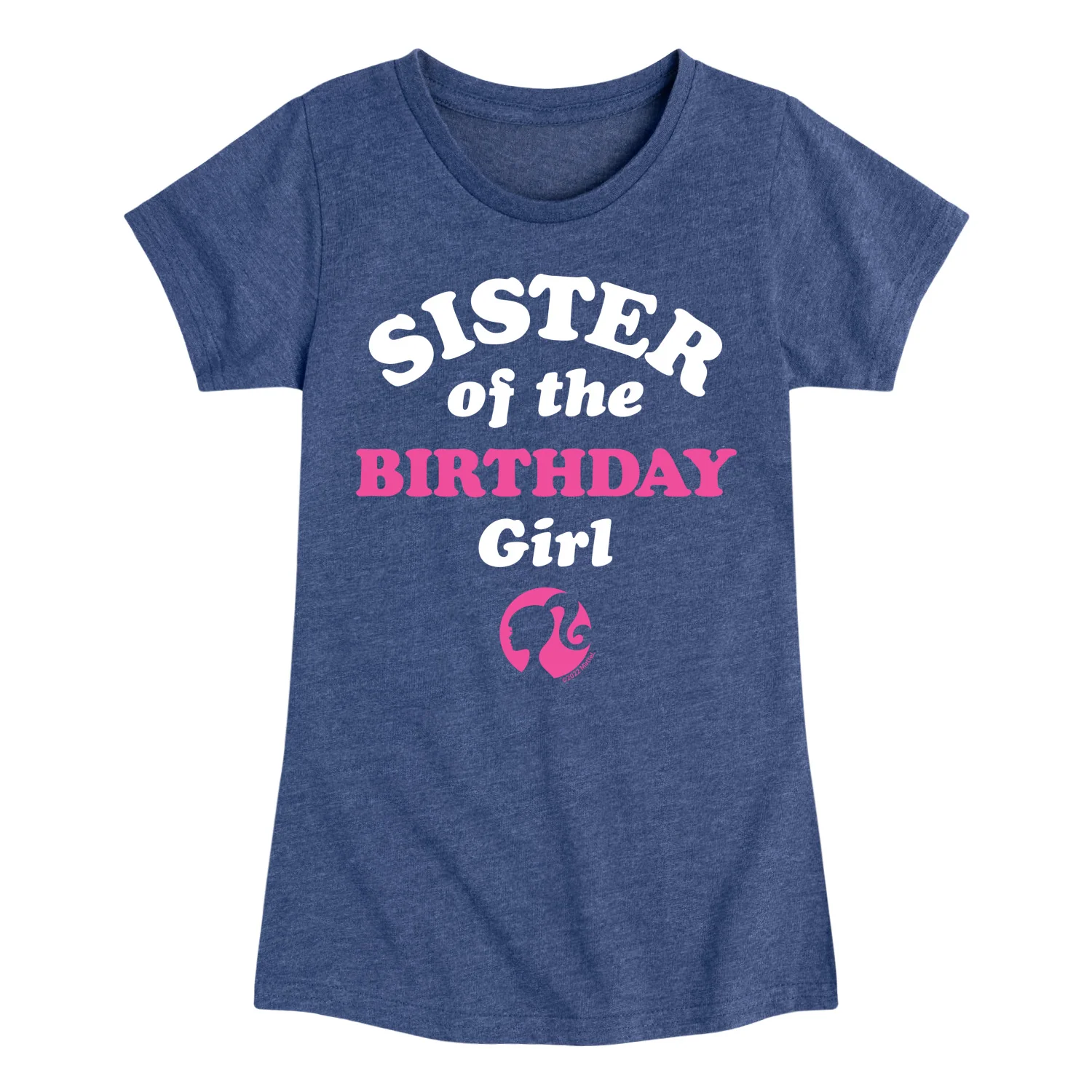Barbie - Sister of The Birthday Girl - Toddler And Youth Girls Short Sleeve Graphic T-Shirt - Image 3