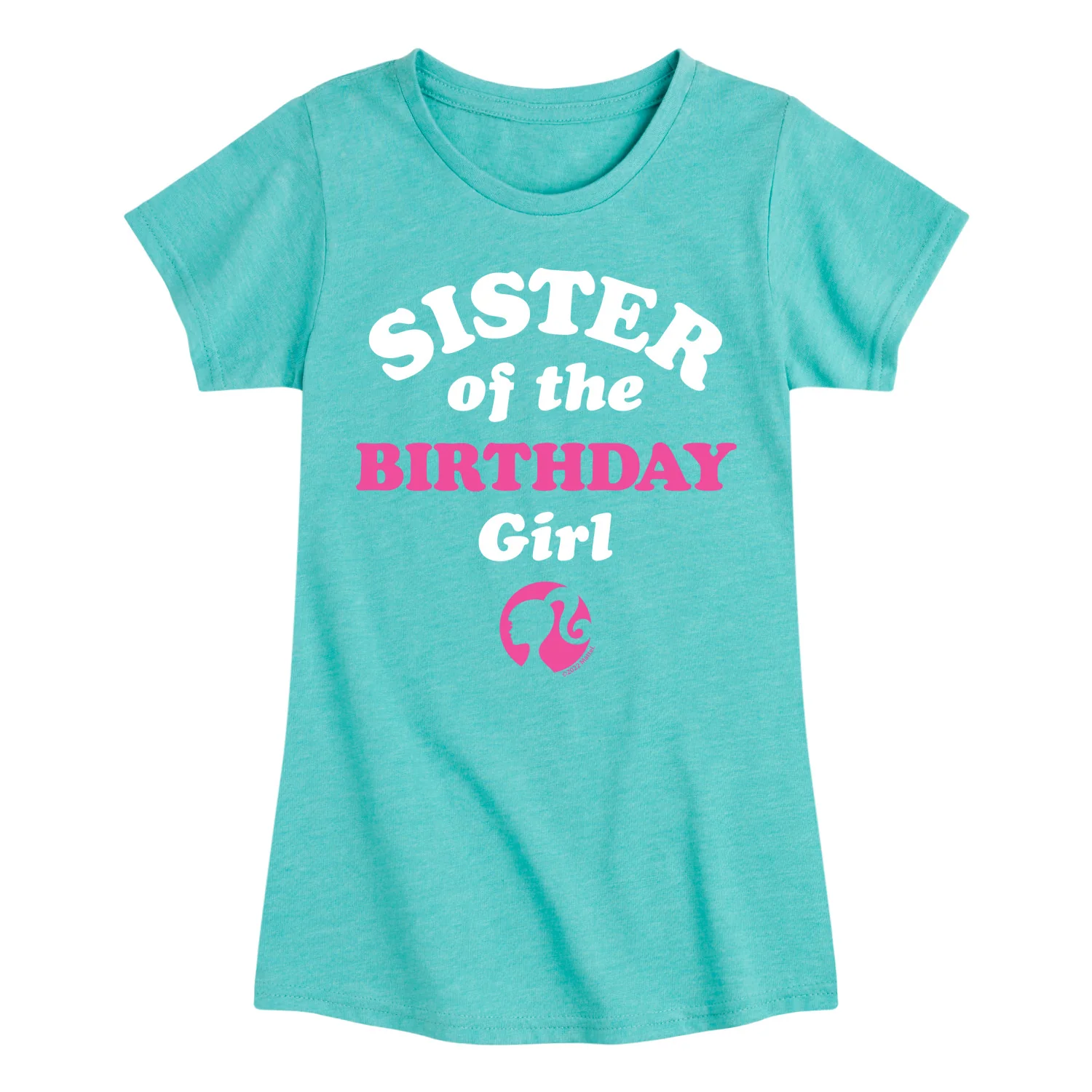 Barbie - Sister of The Birthday Girl - Toddler And Youth Girls Short Sleeve Graphic T-Shirt - Image 5