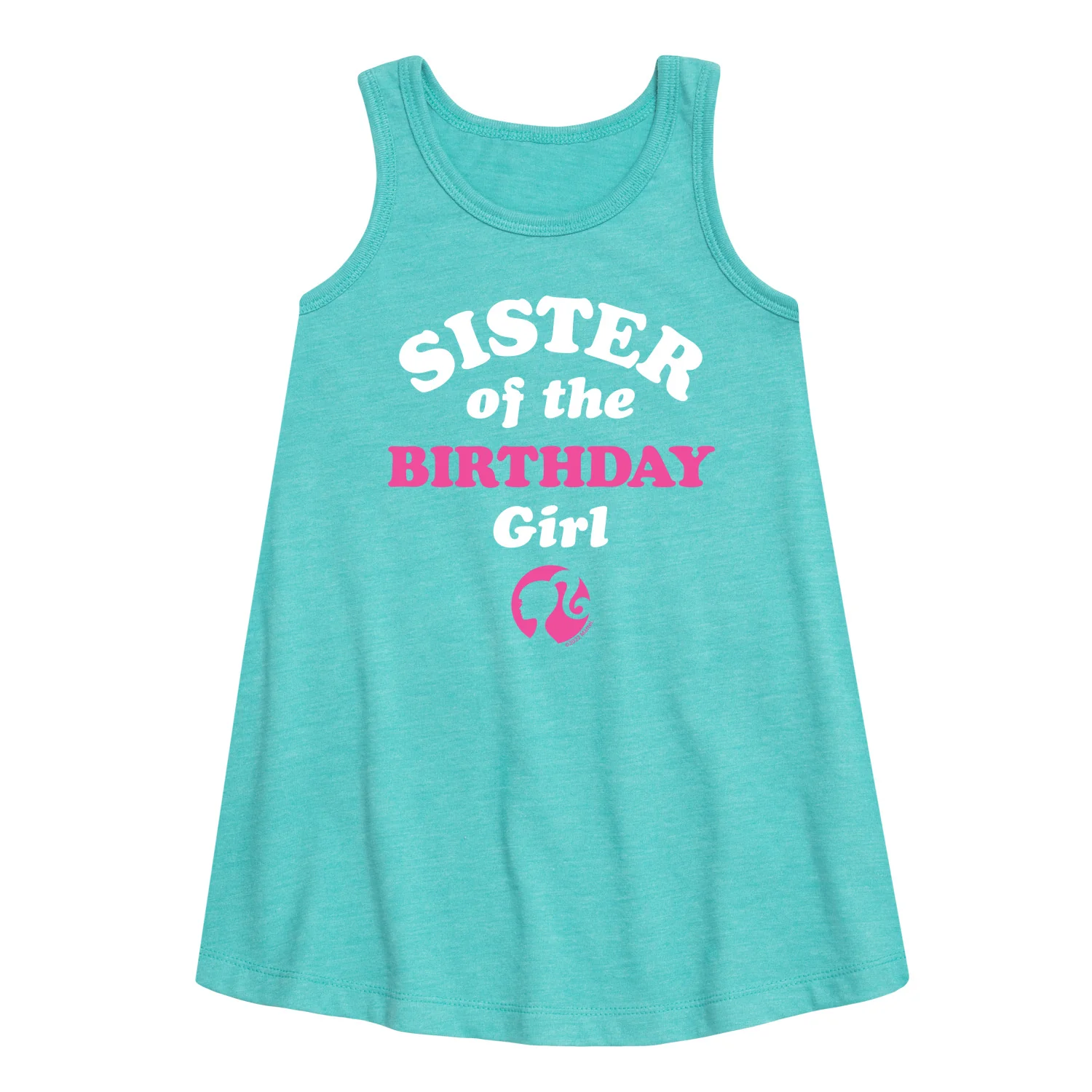 Barbie - Sister of The Birthday Girl - Toddler and Youth Girls A-line Dress - Image 4