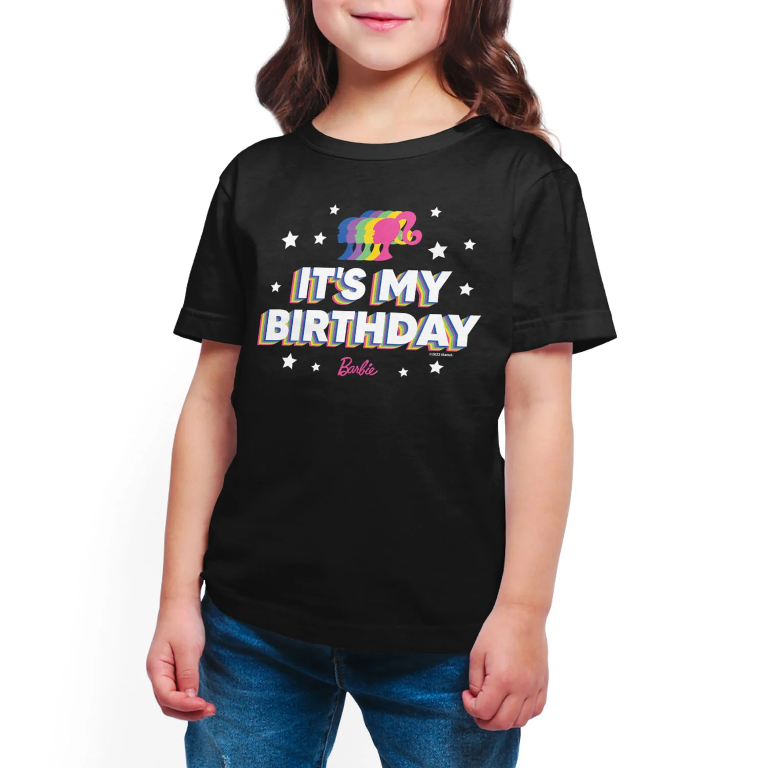 Barbie - It's My Birthday - Toddler And Youth Girls Short Sleeve Graphic T-Shirt - Image 2