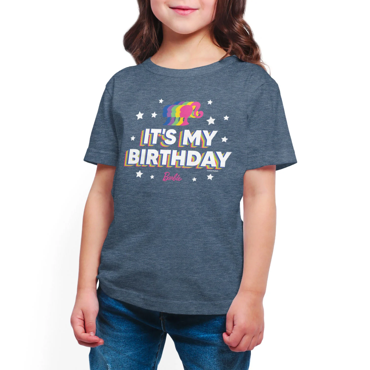 Barbie - It's My Birthday - Toddler And Youth Girls Short Sleeve Graphic T-Shirt - Image 3