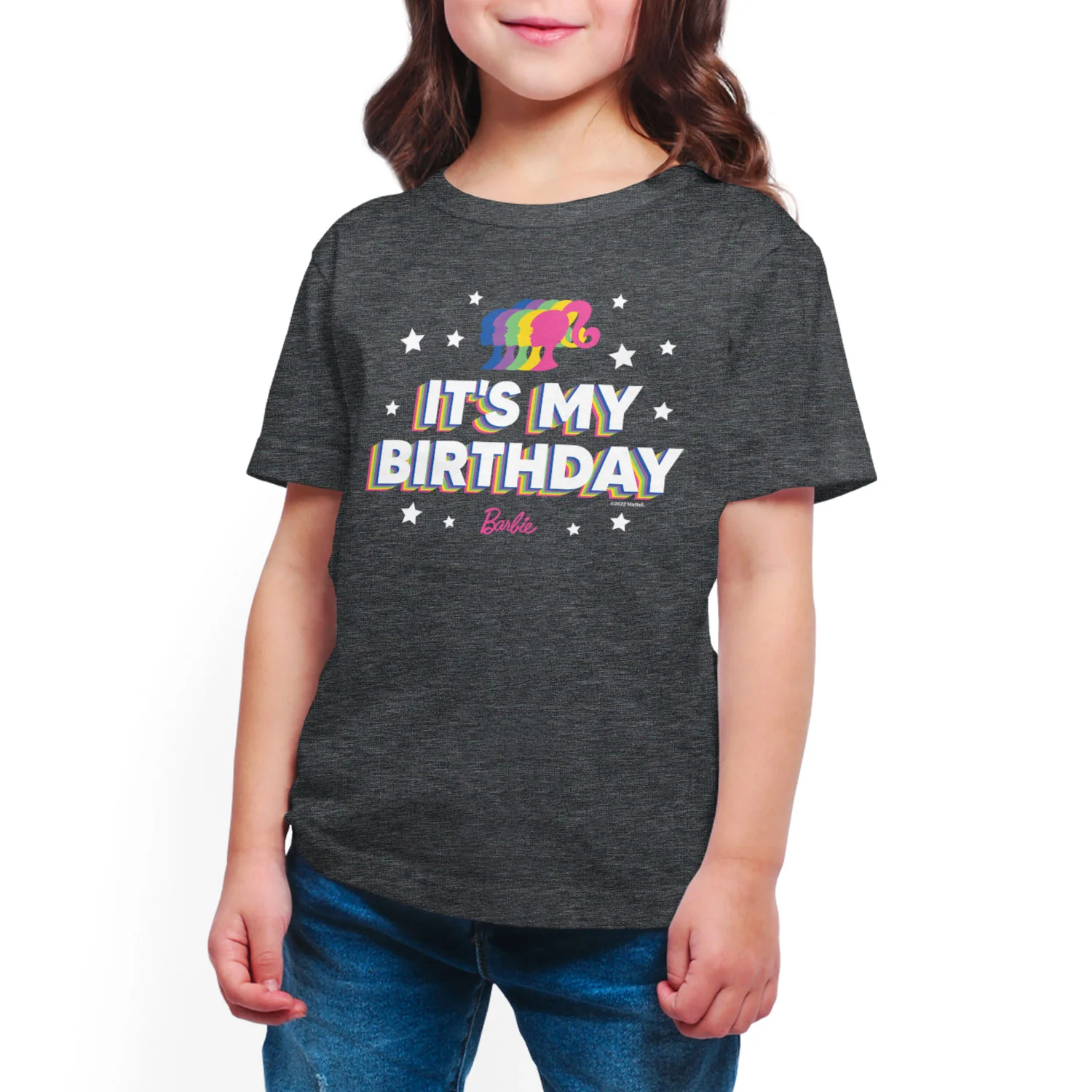 Barbie - It's My Birthday - Toddler And Youth Girls Short Sleeve Graphic T-Shirt - Image 6