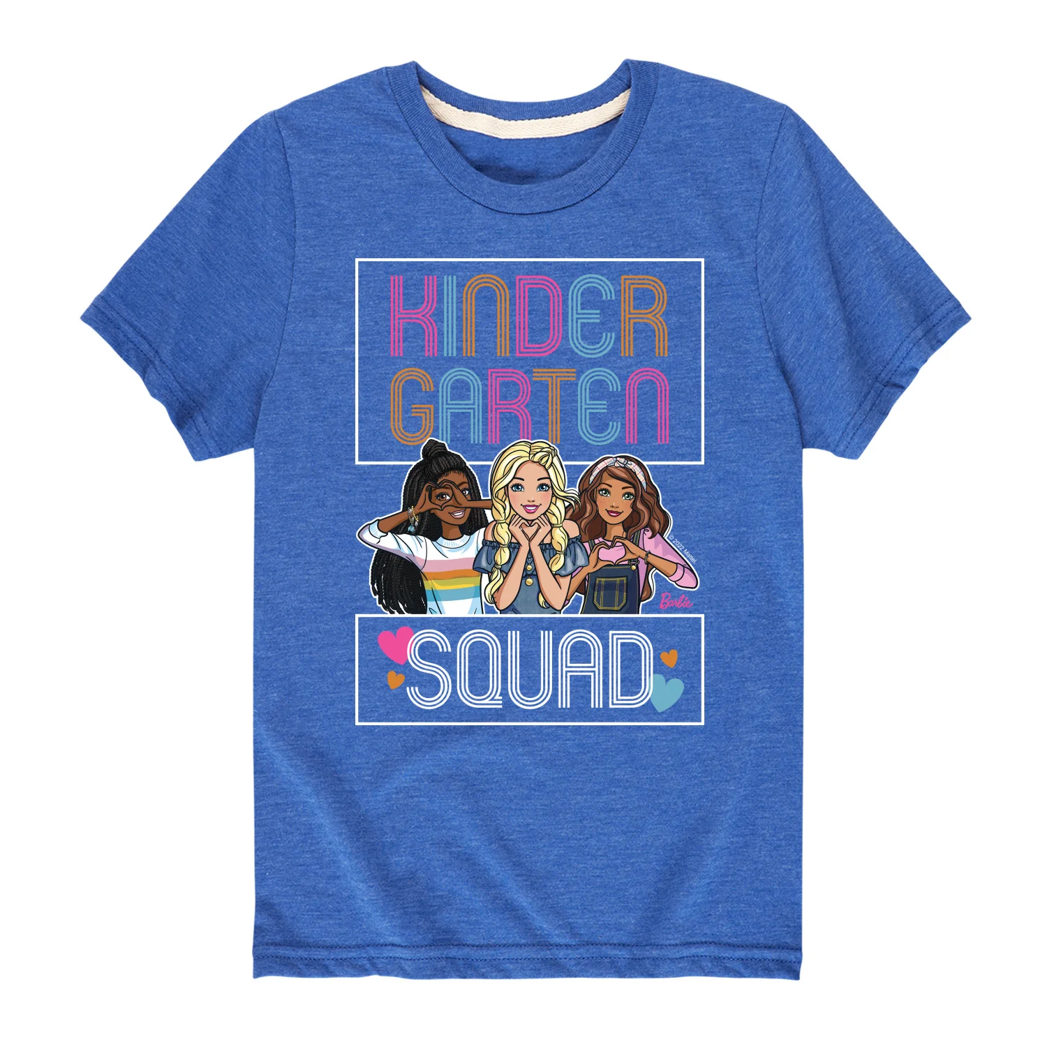 Barbie - Back To School - Kindergarten Squad - Toddler And Youth Short Sleeve Graphic T-Shirt