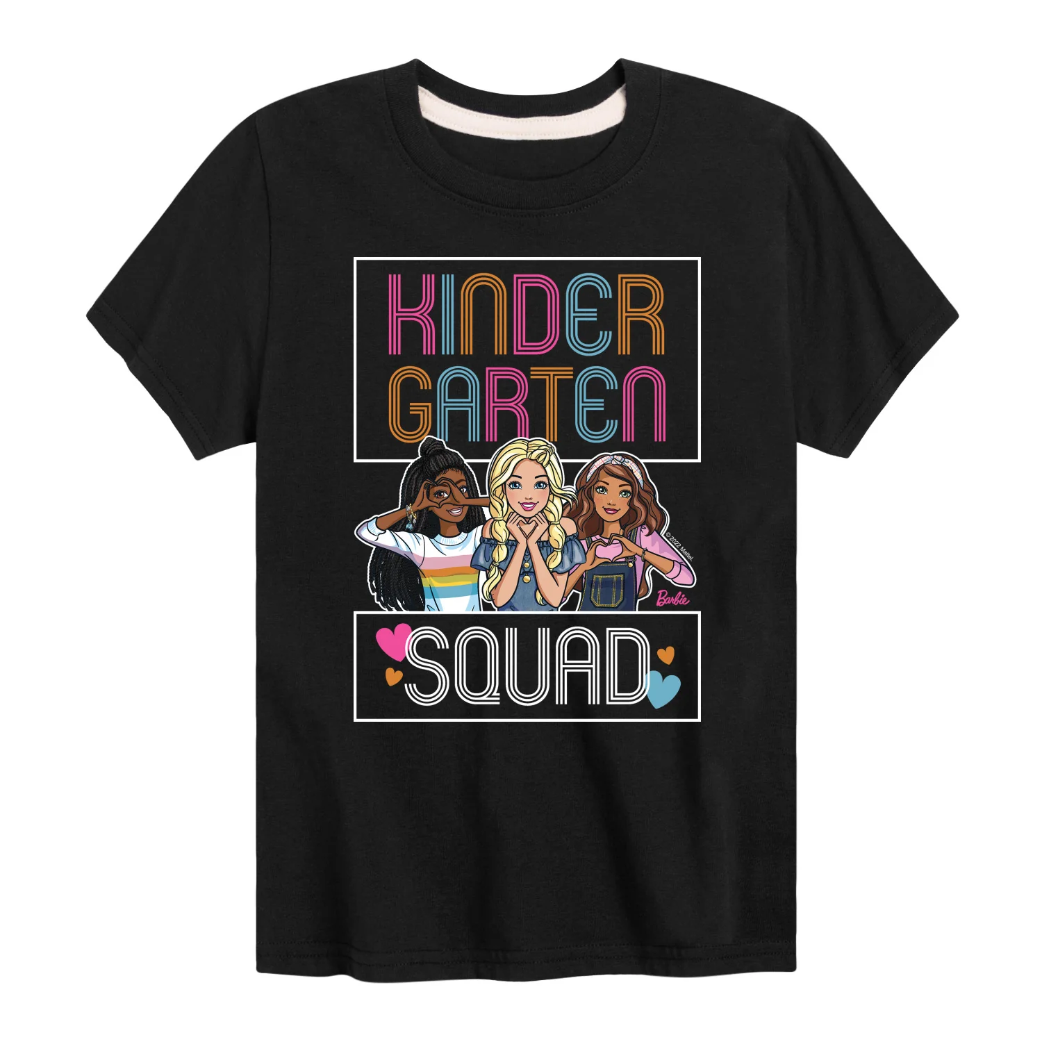 Barbie - Back To School - Kindergarten Squad - Toddler And Youth Short Sleeve Graphic T-Shirt - Image 2