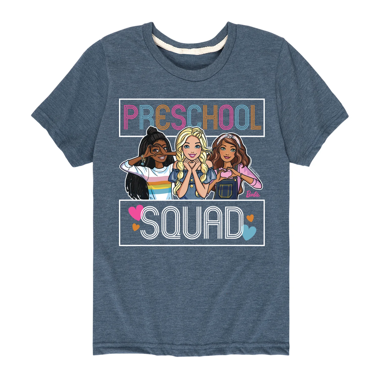 Barbie - Back To School - Preschool Squad - Toddler And Youth Short Sleeve Graphic T-Shirt