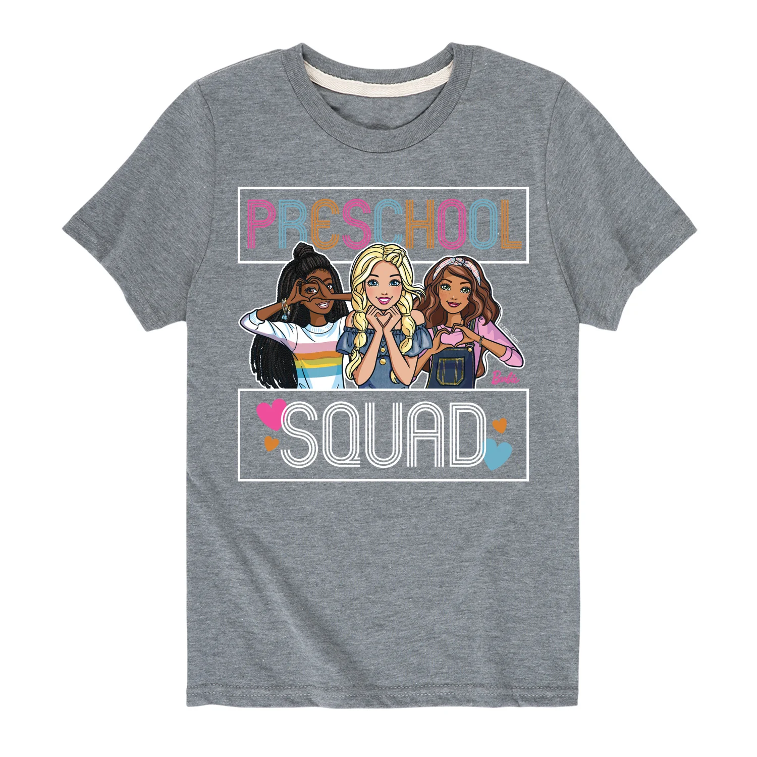 Barbie - Back To School - Preschool Squad - Toddler And Youth Short Sleeve Graphic T-Shirt - Image 2