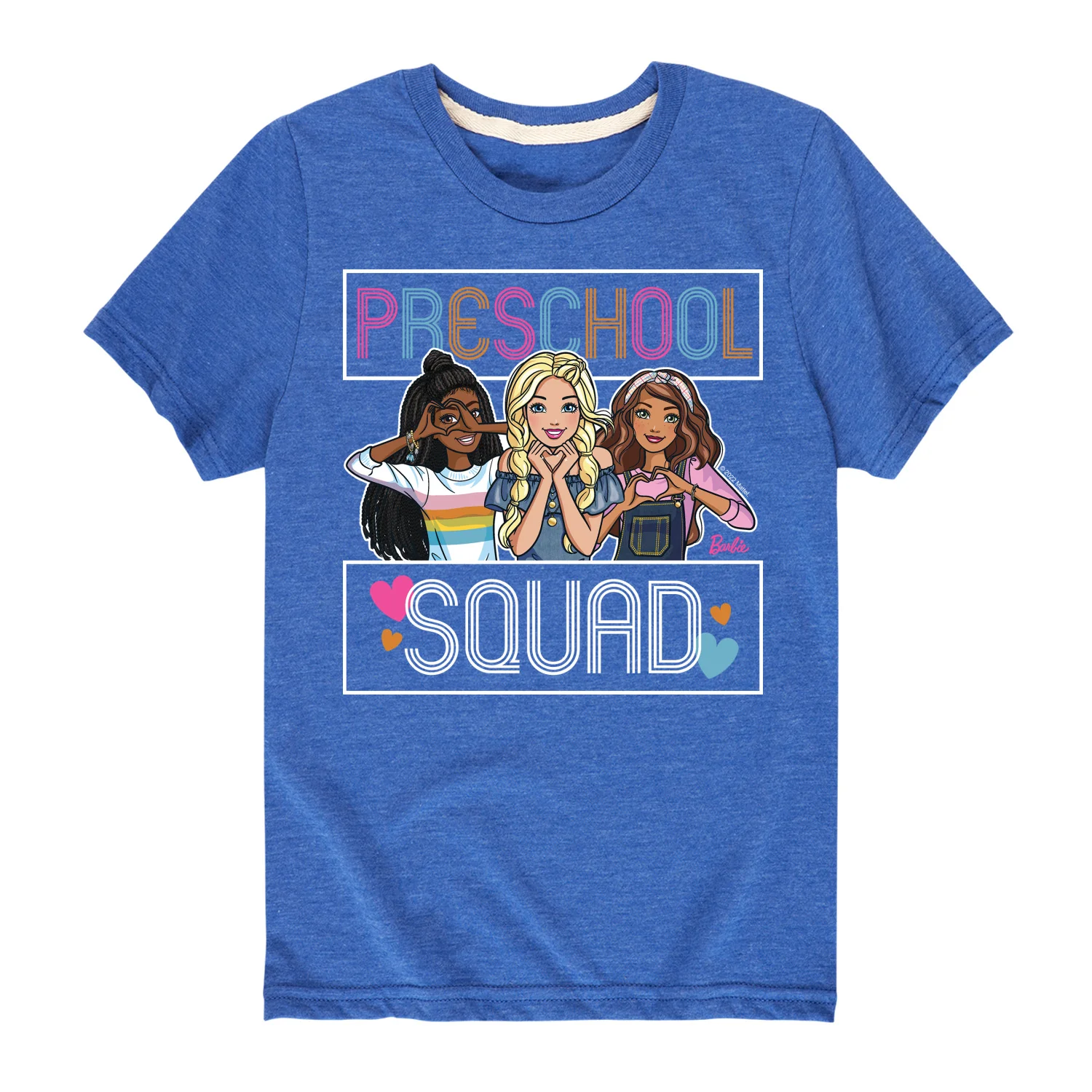 Barbie - Back To School - Preschool Squad - Toddler And Youth Short Sleeve Graphic T-Shirt - Image 5