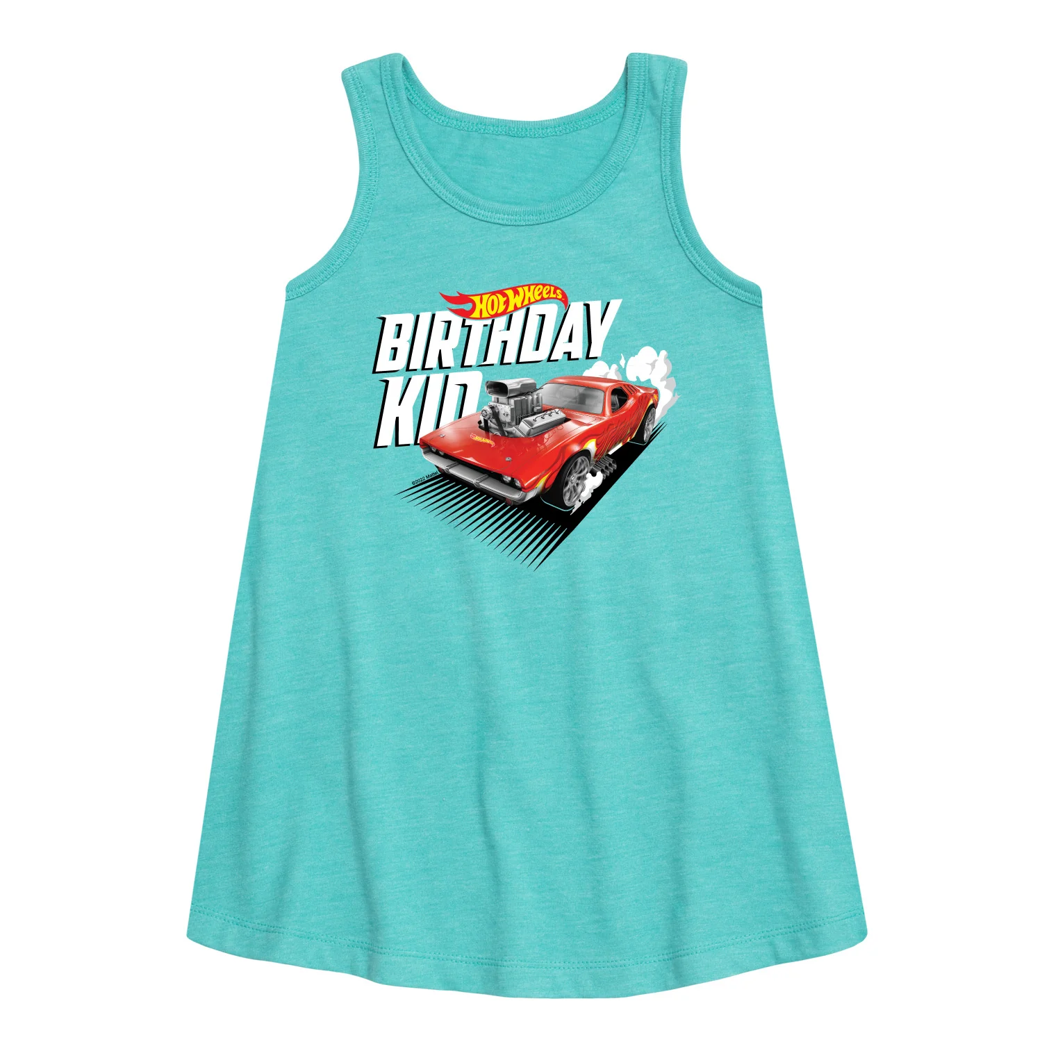 Hot Wheels - Birthday Kid - Toddler And Youth Girls A-line Dress - Image 3