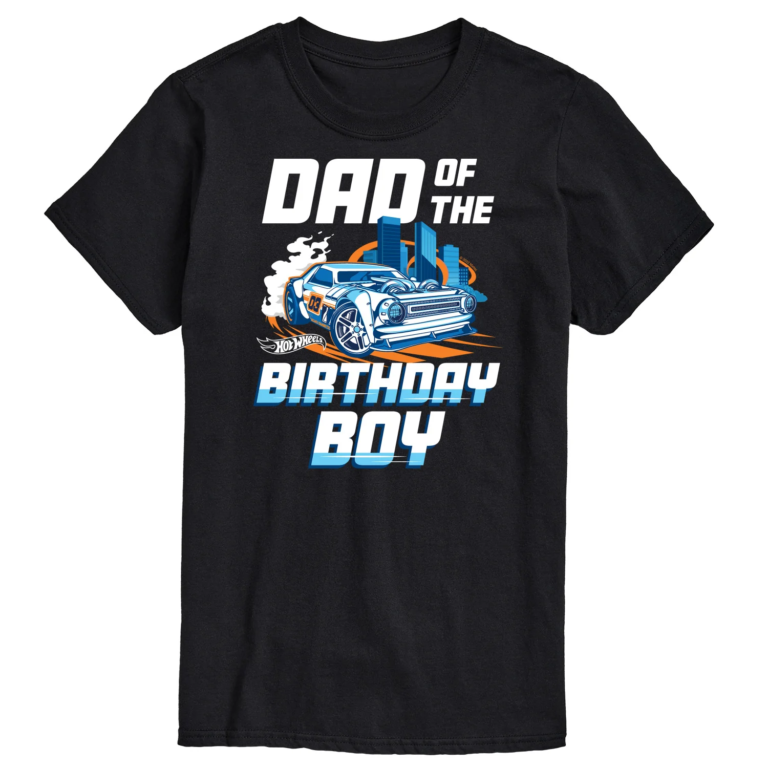 Hot Wheels - Dad Of Birthday Boy - Men's Short Sleeve Graphic T-Shirt - Image 3