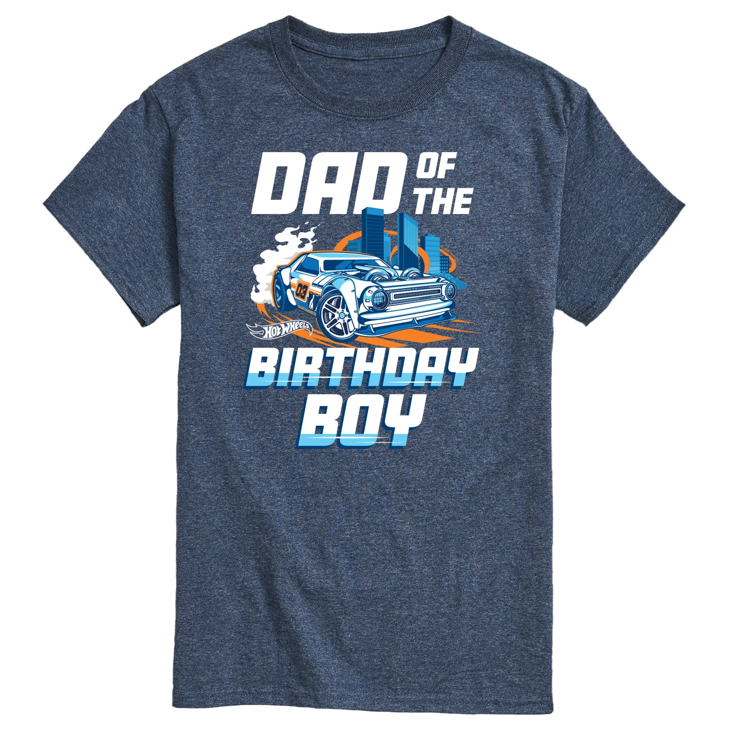 Hot Wheels - Dad Of Birthday Boy - Men's Short Sleeve Graphic T-Shirt - Image 5