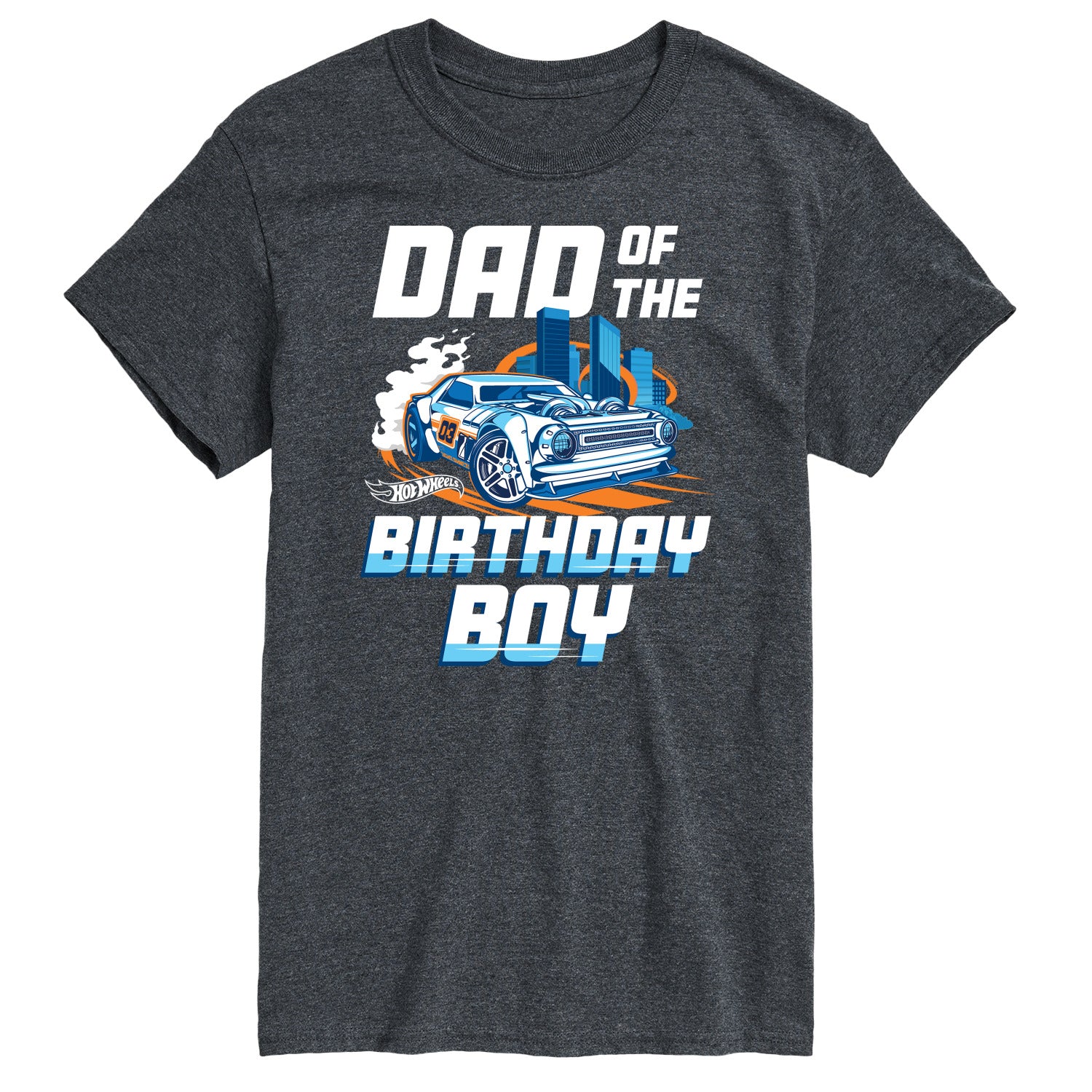 Hot Wheels - Dad Of Birthday Boy - Men's Short Sleeve Graphic T-Shirt - Image 6