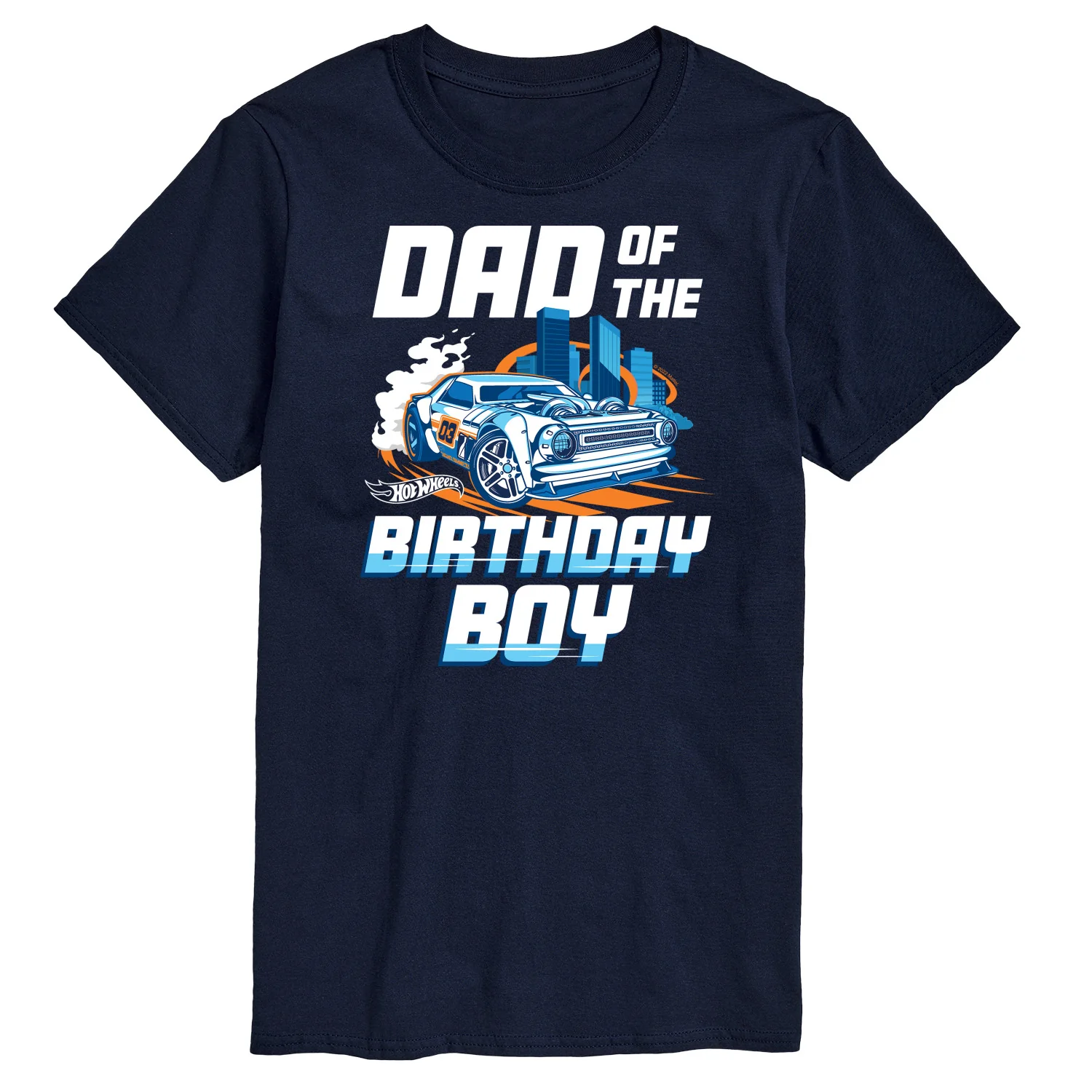 Hot Wheels - Dad Of Birthday Boy - Men's Short Sleeve Graphic T-Shirt - Image 7