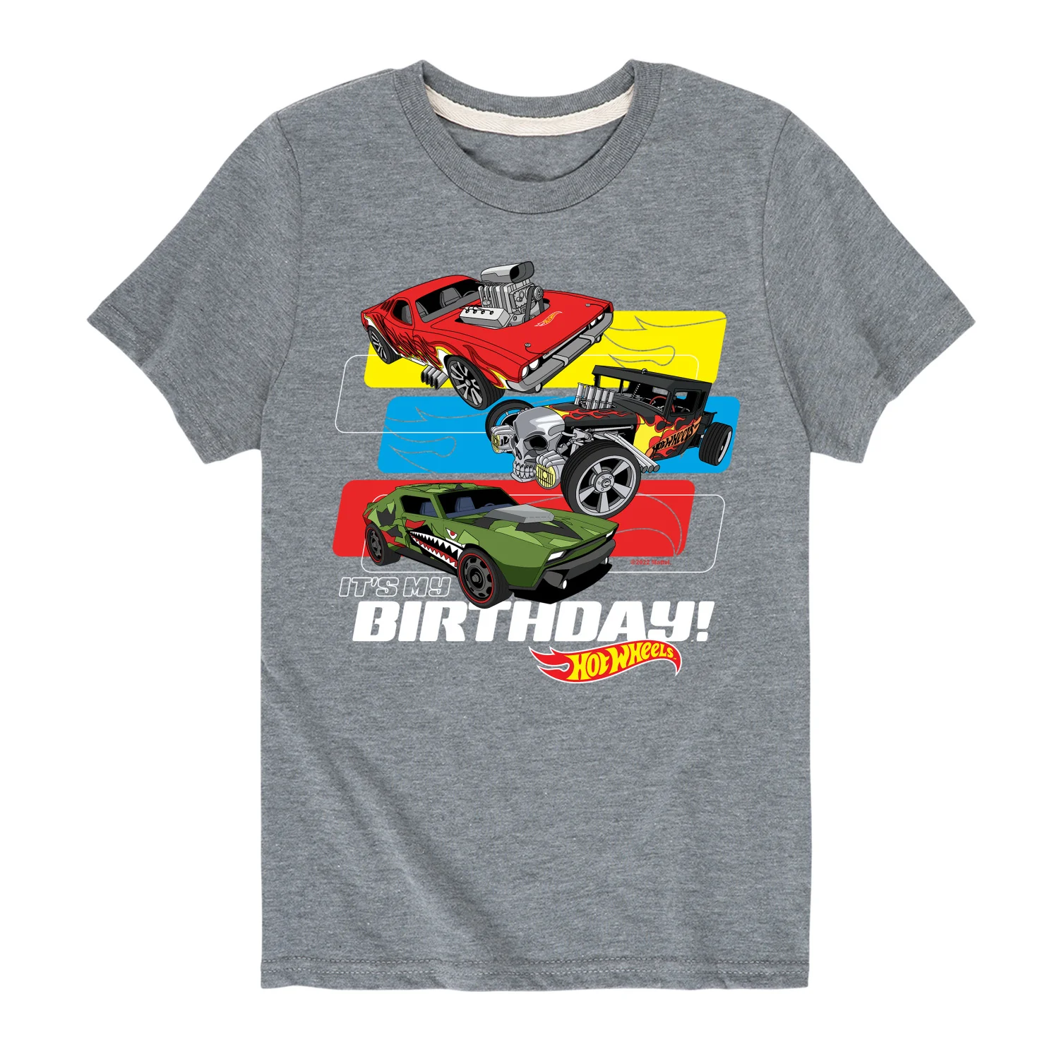 Hot Wheels - Its My Birthday - Toddler And Youth Short Sleeve Graphic T-Shirt - Image 4