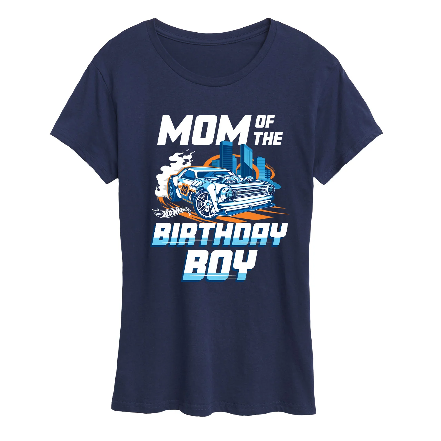 Hot Wheels - Mom Of Birthday Boy - Women's Short Sleeve Graphic T-Shirt - Image 7