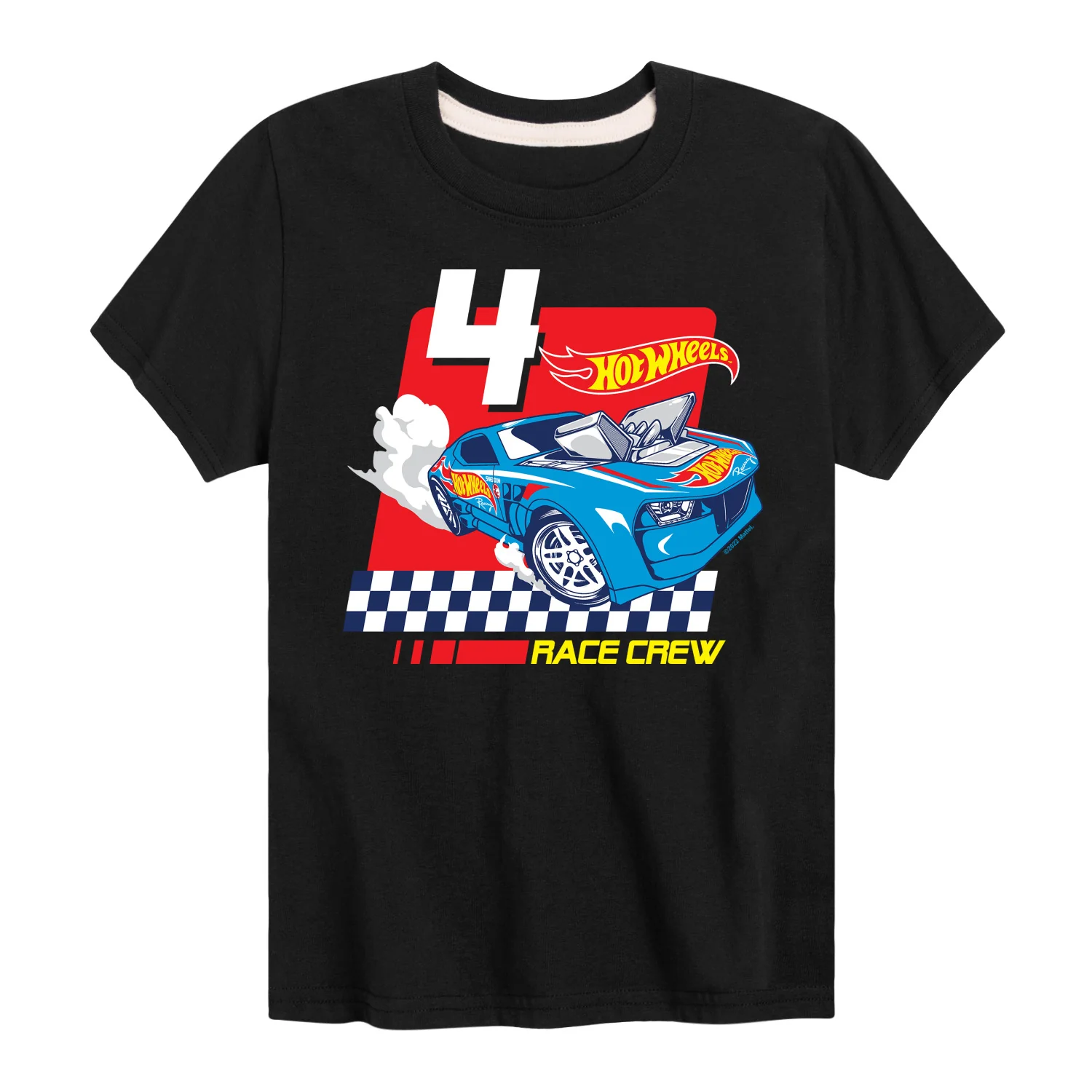 Hot Wheels - Race Crew 4 Yrs - Toddler And Youth Short Sleeve Graphic T-Shirt - Image 2