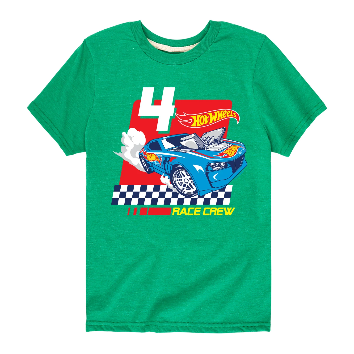 Hot Wheels - Race Crew 4 Yrs - Toddler And Youth Short Sleeve Graphic T-Shirt - Image 7