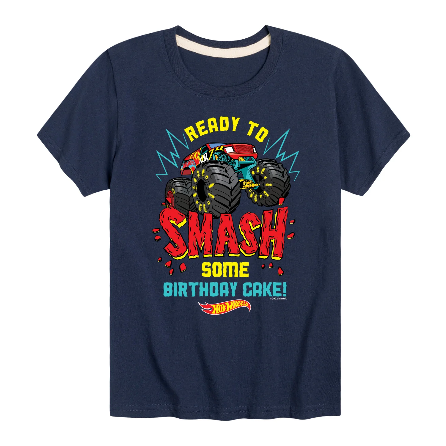Hot Wheels - Ready To Smash Cake - Toddler And Youth Short Sleeve Graphic T-Shirt - Image 10