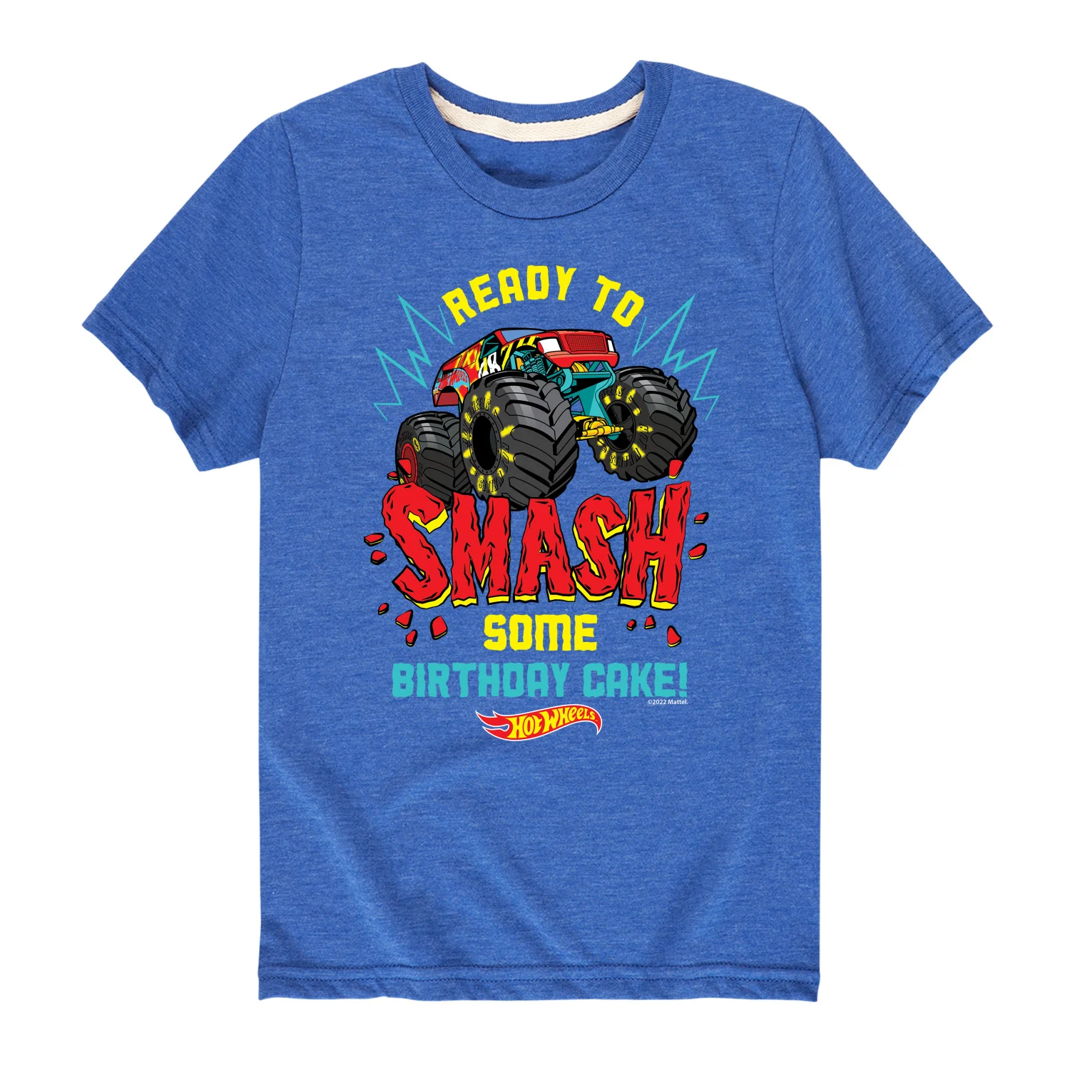 Hot Wheels - Ready To Smash Cake - Toddler And Youth Short Sleeve Graphic T-Shirt - Image 11