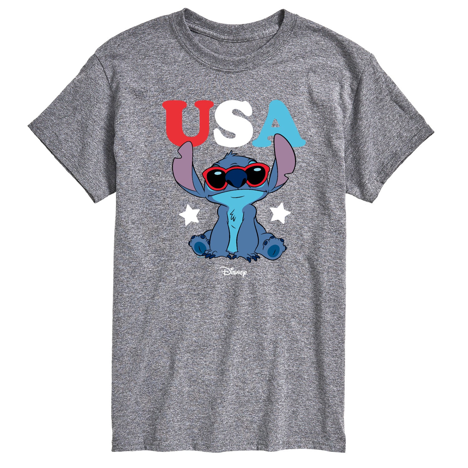 Lilo & Stitch - Stitch USA Sunglasses - Men's Short Sleeve Graphic T-Shirt - Image 2