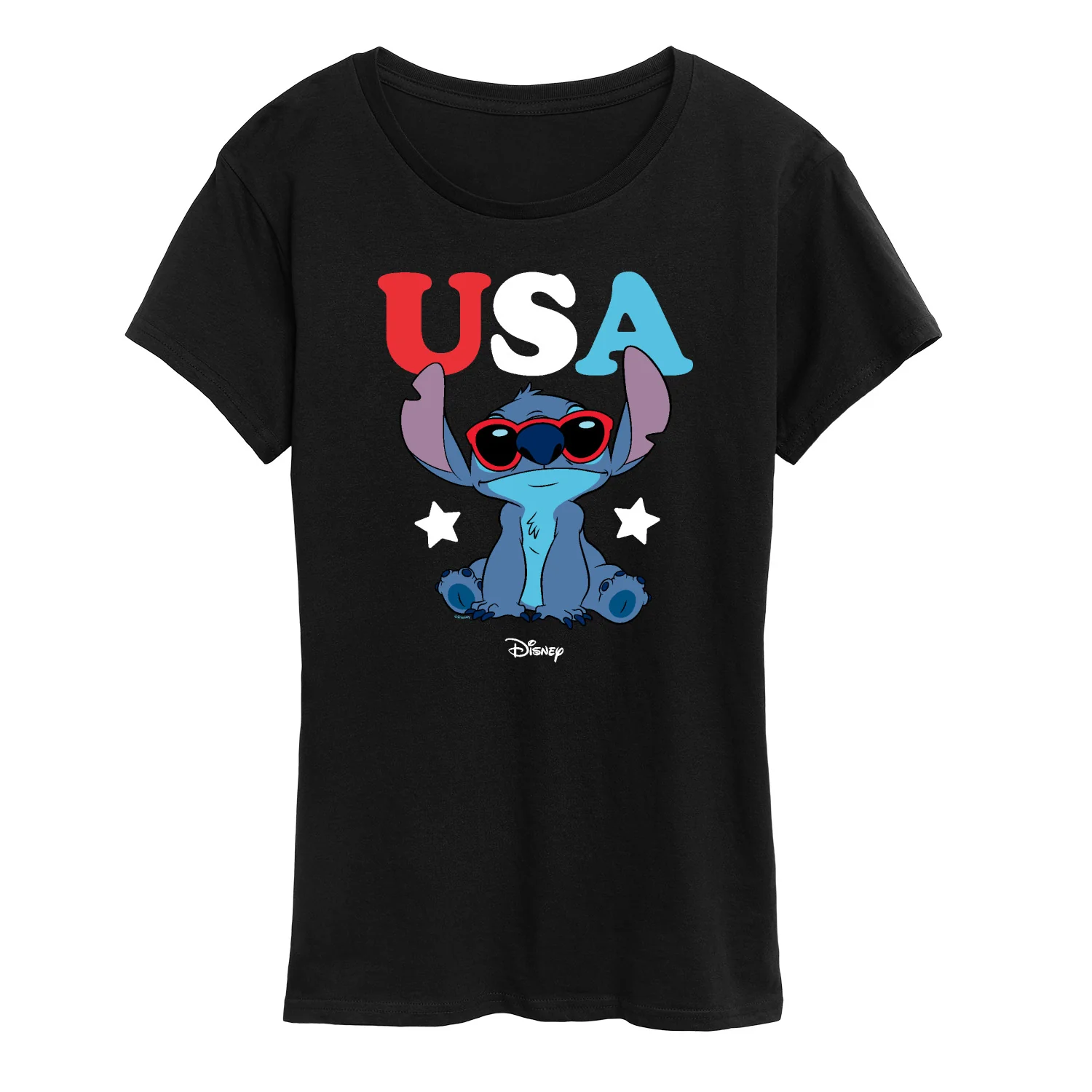 Lilo & Stitch - Stitch USA Sunglasses - Women's Short Sleeve Graphic T-Shirt - Image 2