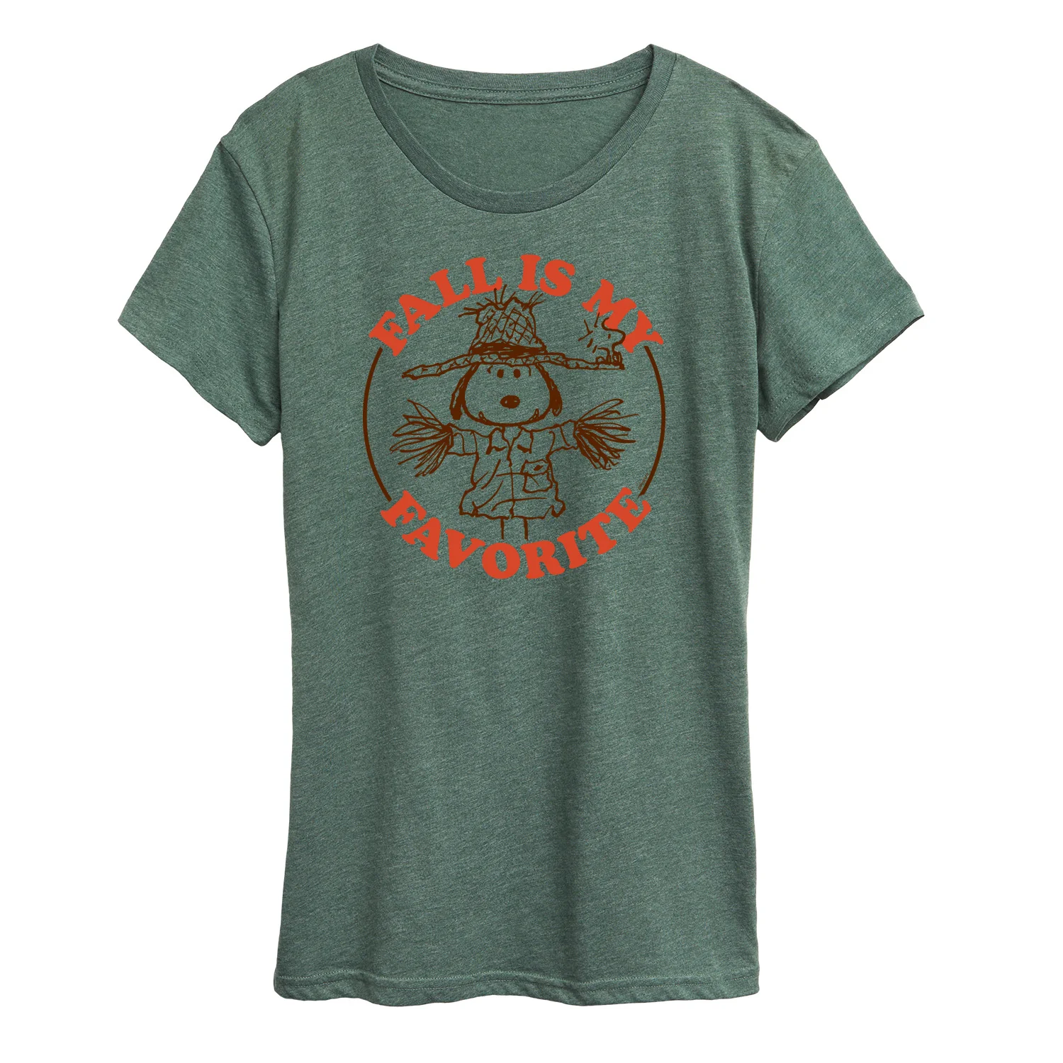 Peanuts - Fall Is My Favorite - Women's Short Sleeve Graphic T-Shirt - Image 4