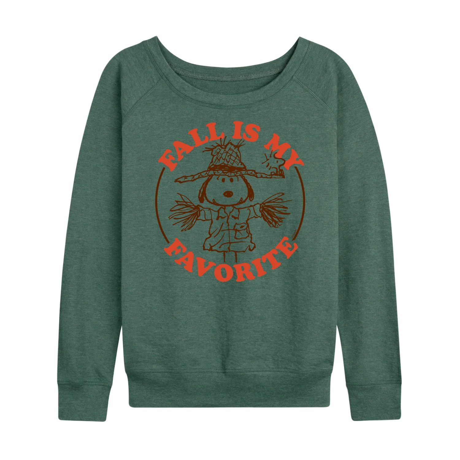 Peanuts - Fall Is My Favorite- Women's Lightweight French Terry Long Sleeve Shirt - Image 2