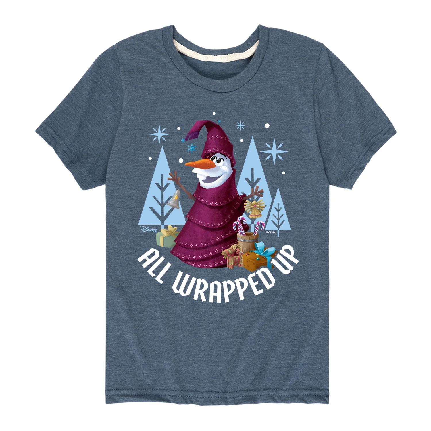 Frozen 2 - All Wrapped Up - Toddler And Youth Short Sleeve Graphic T-Shirt - Image 2