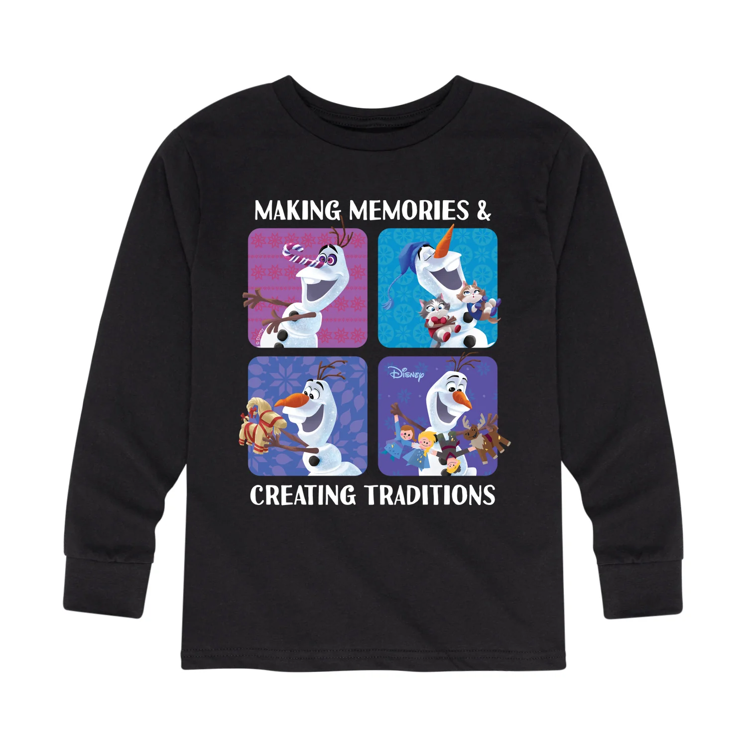 Frozen 2 - Making Memories Creating Traditions - Toddler And Youth Long Sleeve Graphic T-Shirt - Image 2