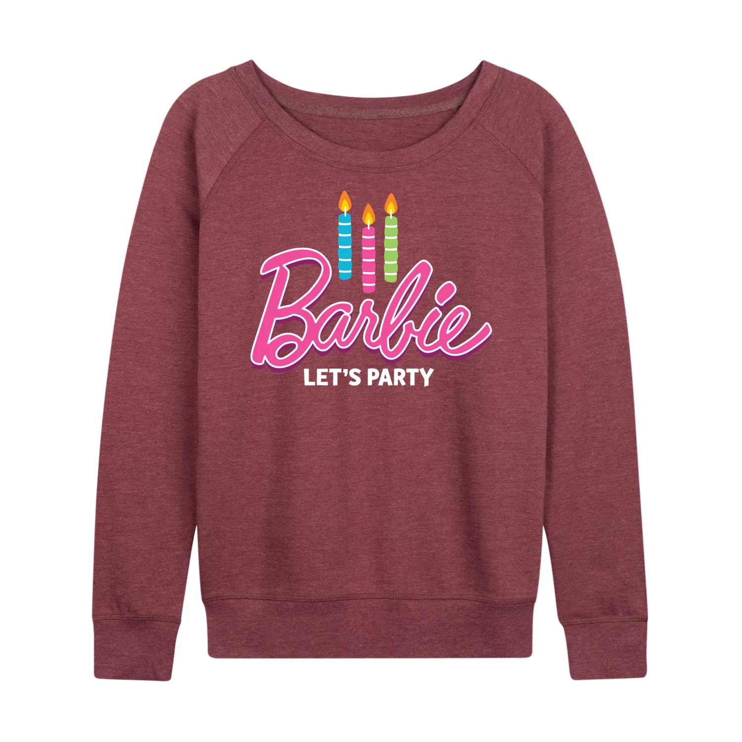 Barbie - Let's Party - Women's Lightweight French Terry Long Sleeve Shirt - Image 4