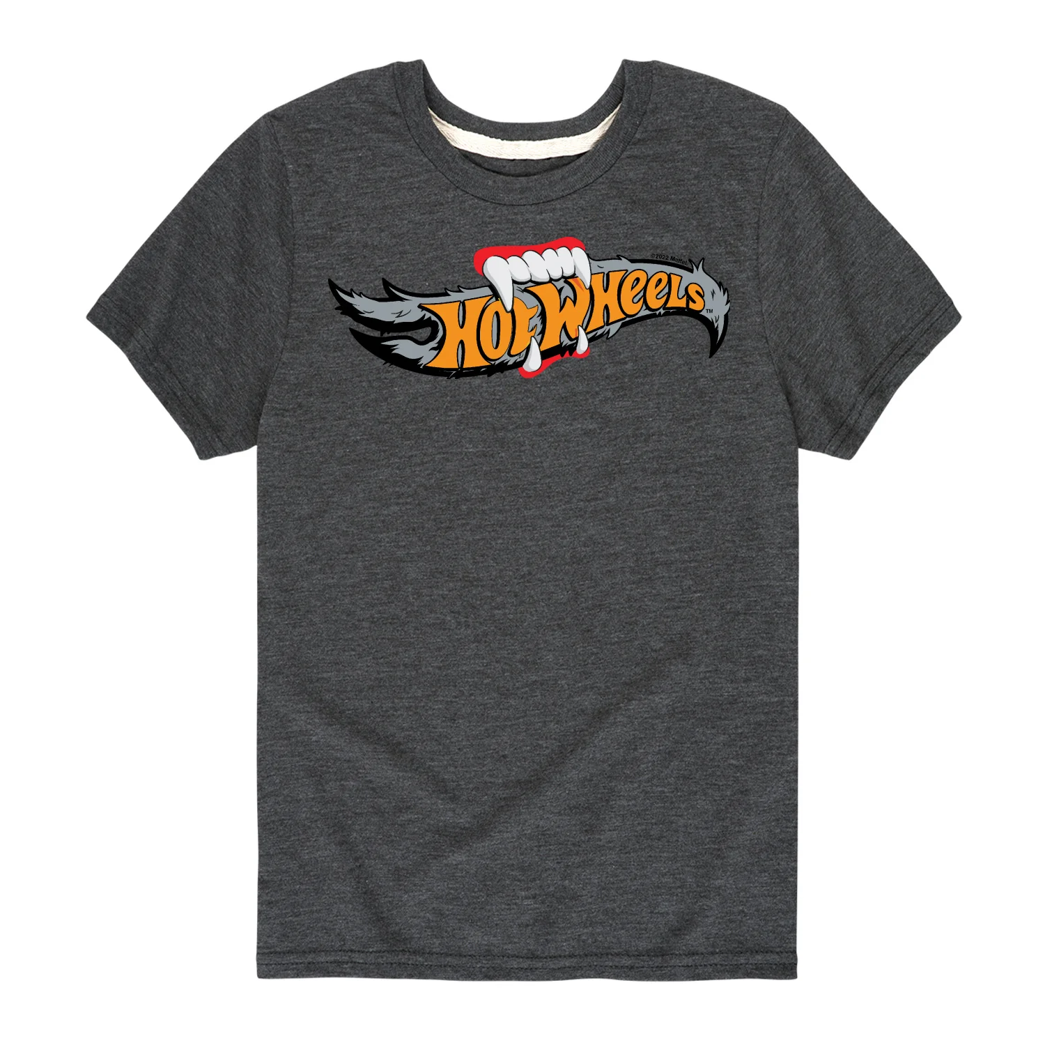 Hot Wheels - Halloween - Logo Bitten With Fangs - Toddler & Youth Short Sleeve Graphic T-Shirt - Image 2