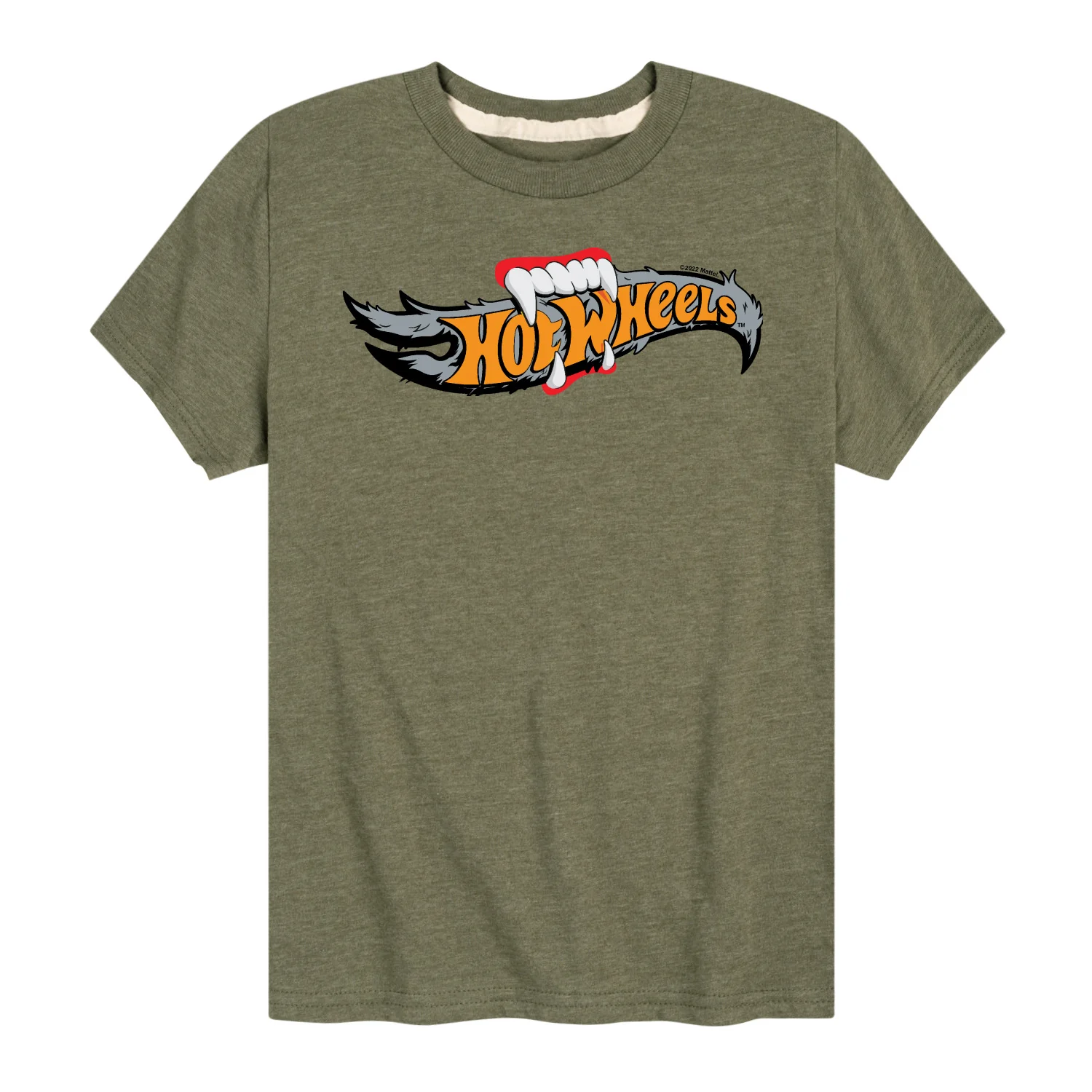 Hot Wheels - Halloween - Logo Bitten With Fangs - Toddler & Youth Short Sleeve Graphic T-Shirt - Image 3