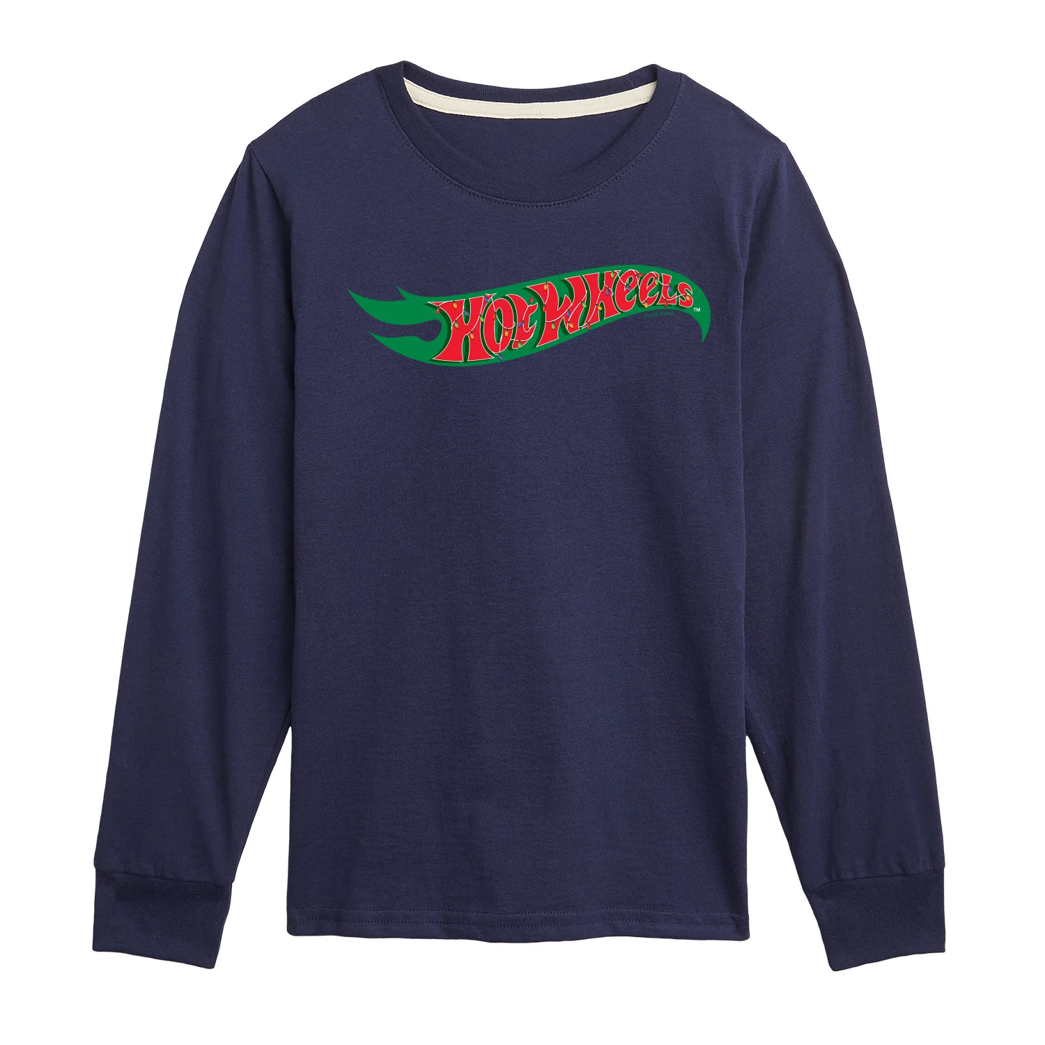Hot Wheels - Christmas Lights - Toddler & Youth Long Sleeve Graphic T-Shirt
