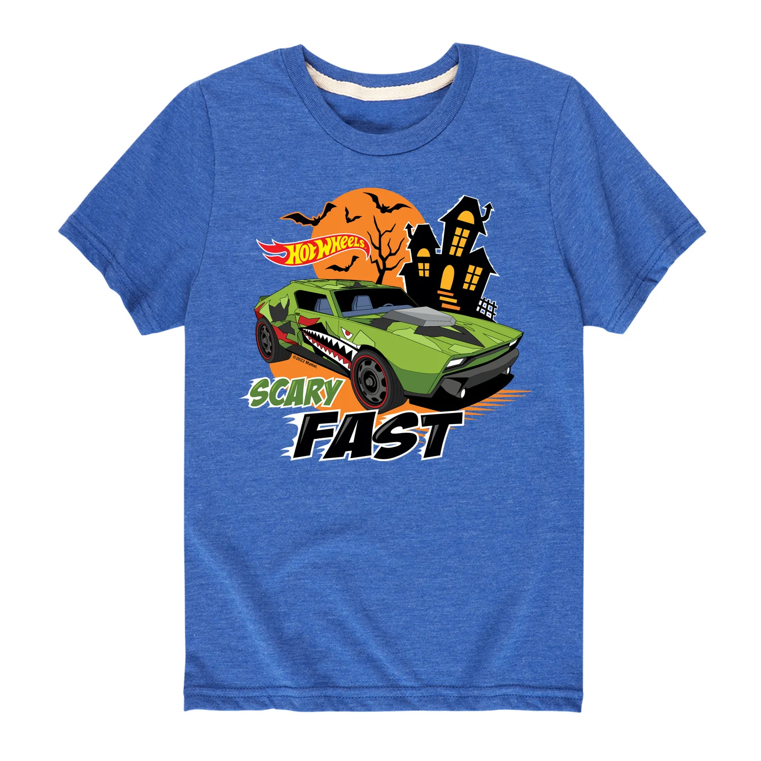 Hot Wheels - Halloween - Scary Fast - Toddler & Youth Short Sleeve Graphic T-Shirt - Image 6