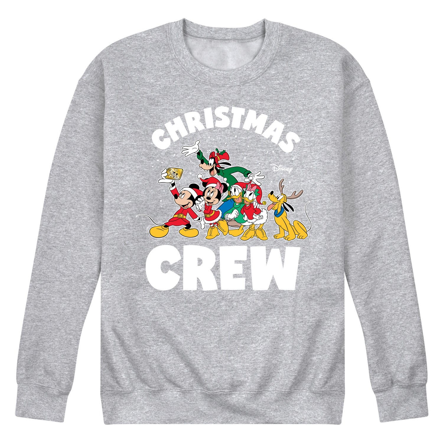 Disney - Christmas Crew - Men's Crew Fleece Sweatshirt Sweatshirt