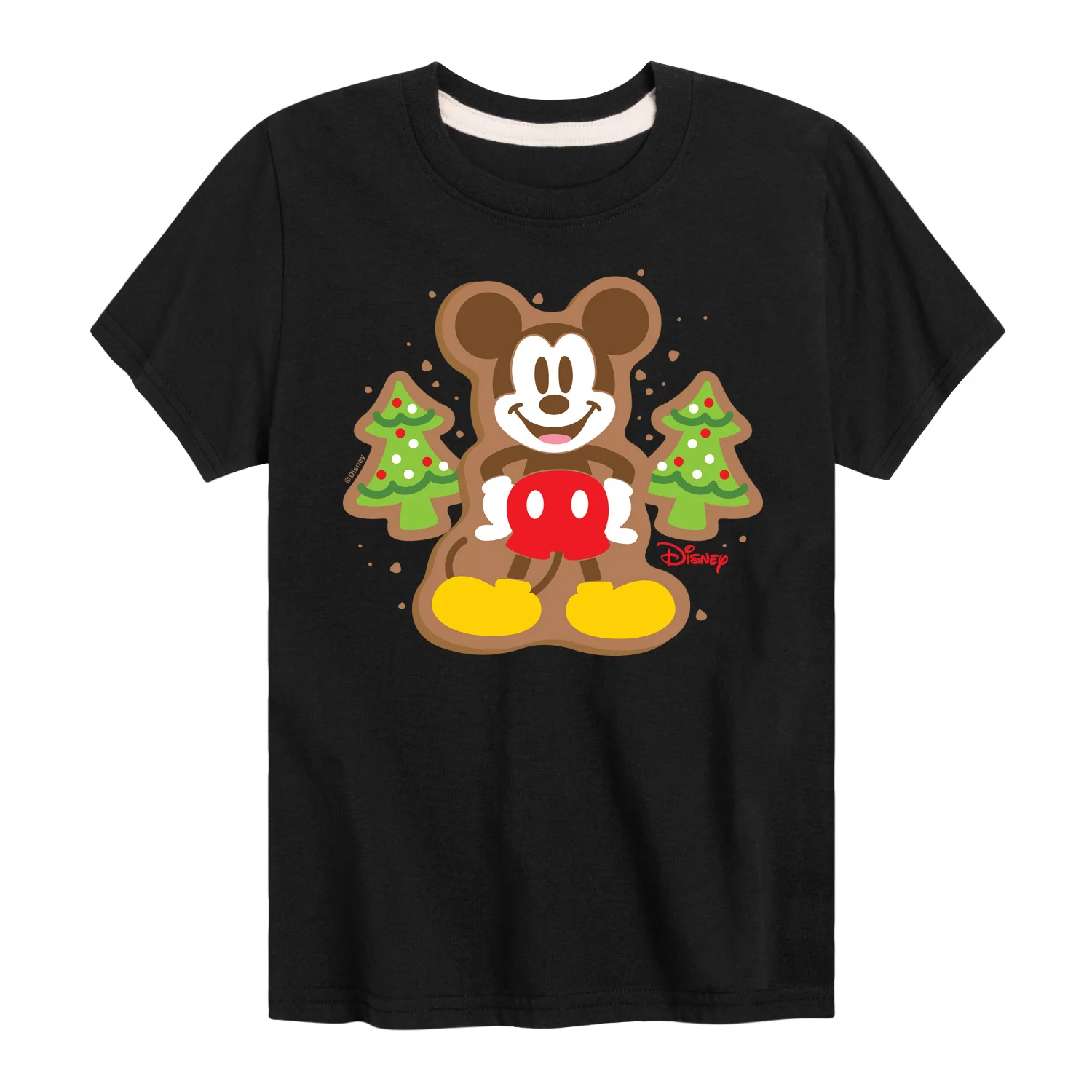 Disney - Mickey Cookie - Youth Short Sleeve Graphic T-Shirt - Image 3