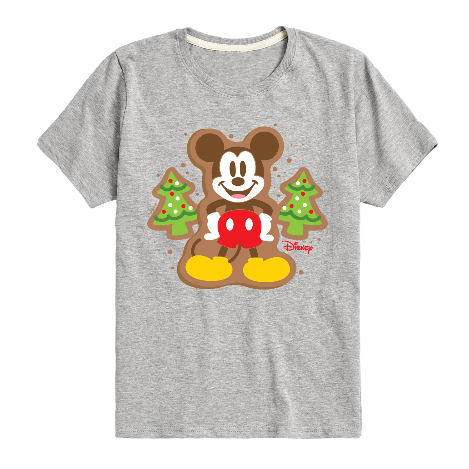 Disney - Mickey Cookie - Youth Short Sleeve Graphic T-Shirt - Image 5