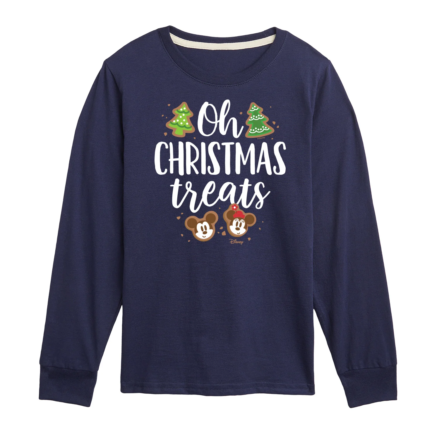 Disney - Mickey and Minnie Oh Christmas Treats - Toddler & Youth Long Sleeve Graphic T-Shirt - Image 2