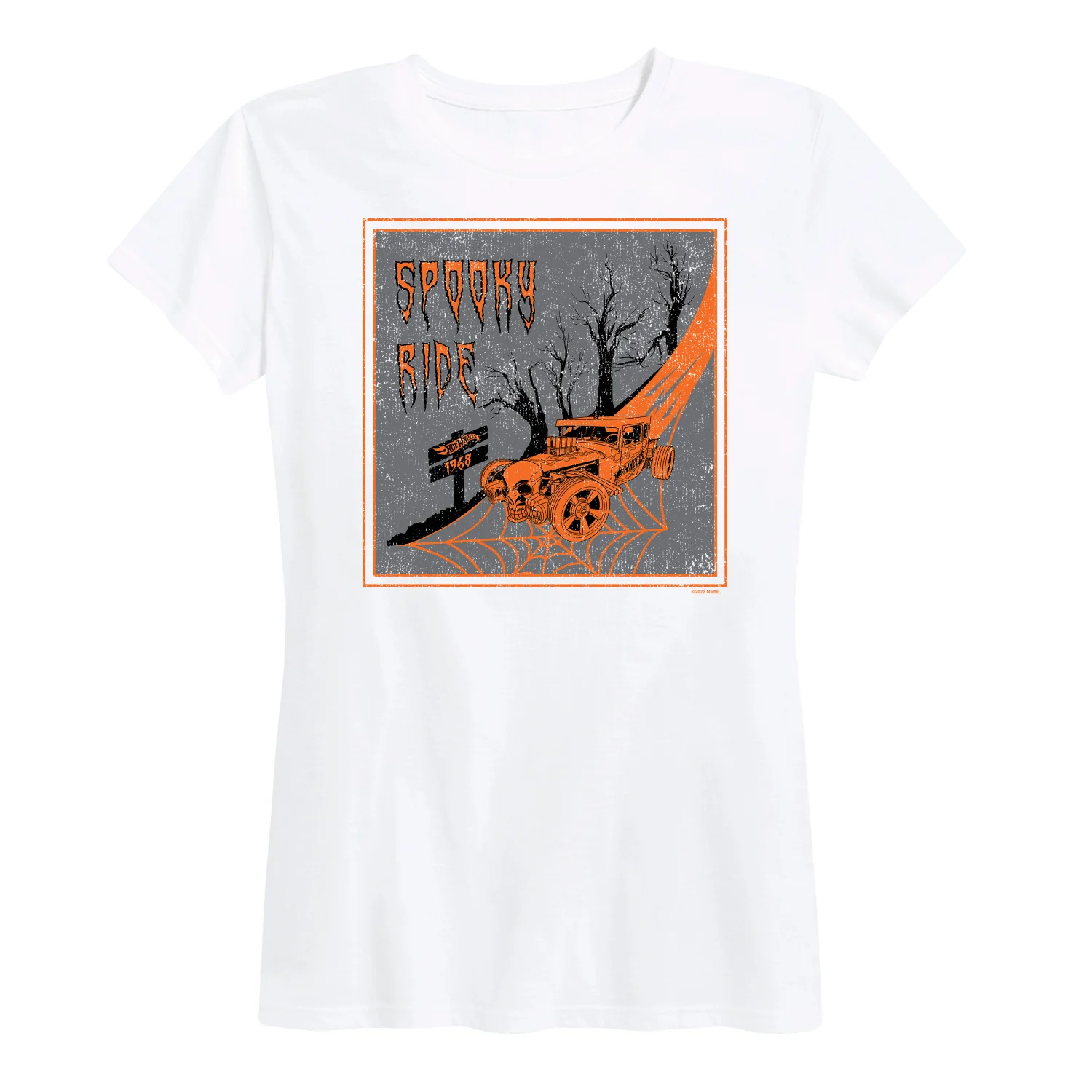 Hot Wheels - Halloween - Spooky Road - Women's Short Sleeve Graphic T-Shirt