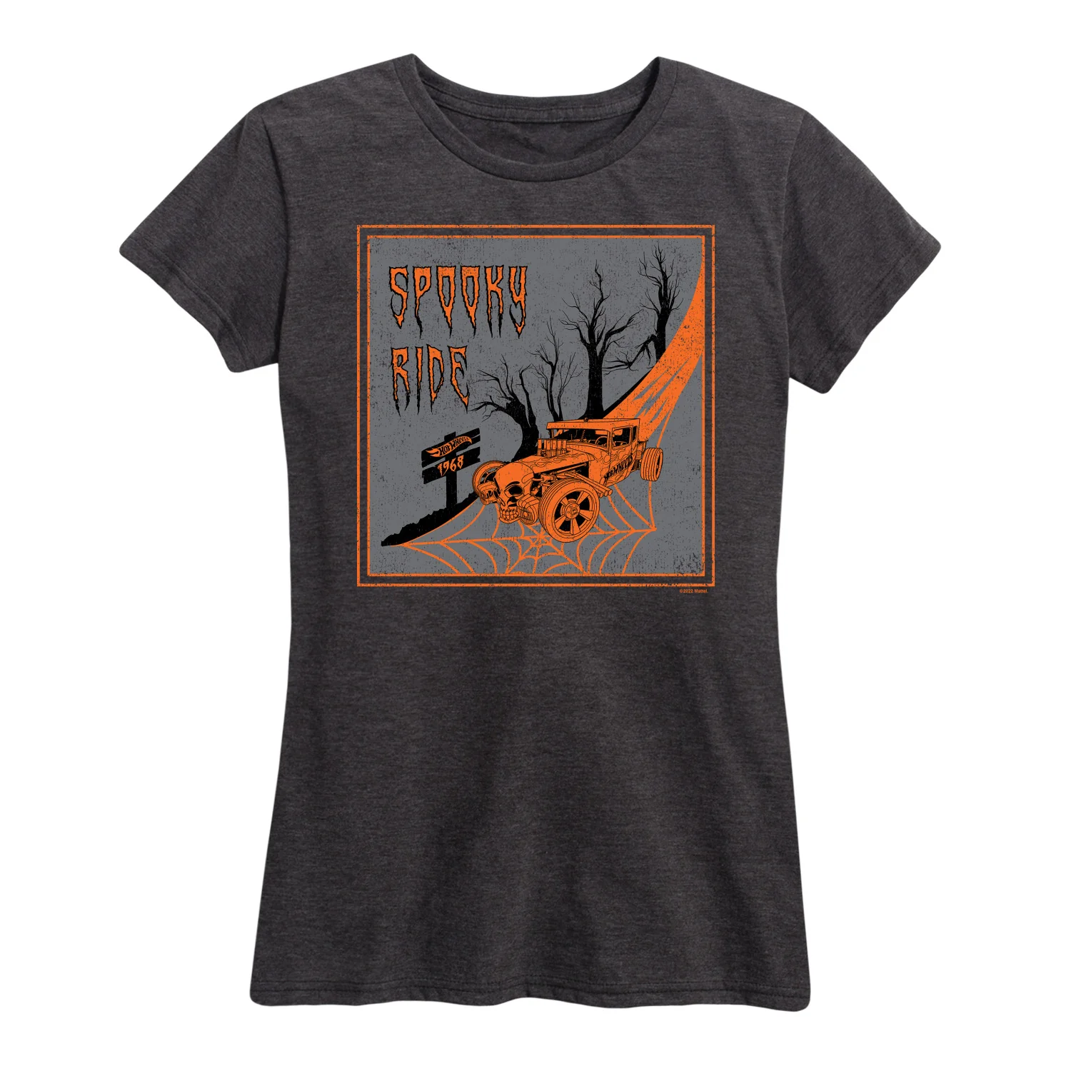 Hot Wheels - Halloween - Spooky Road - Women's Short Sleeve Graphic T-Shirt - Image 4