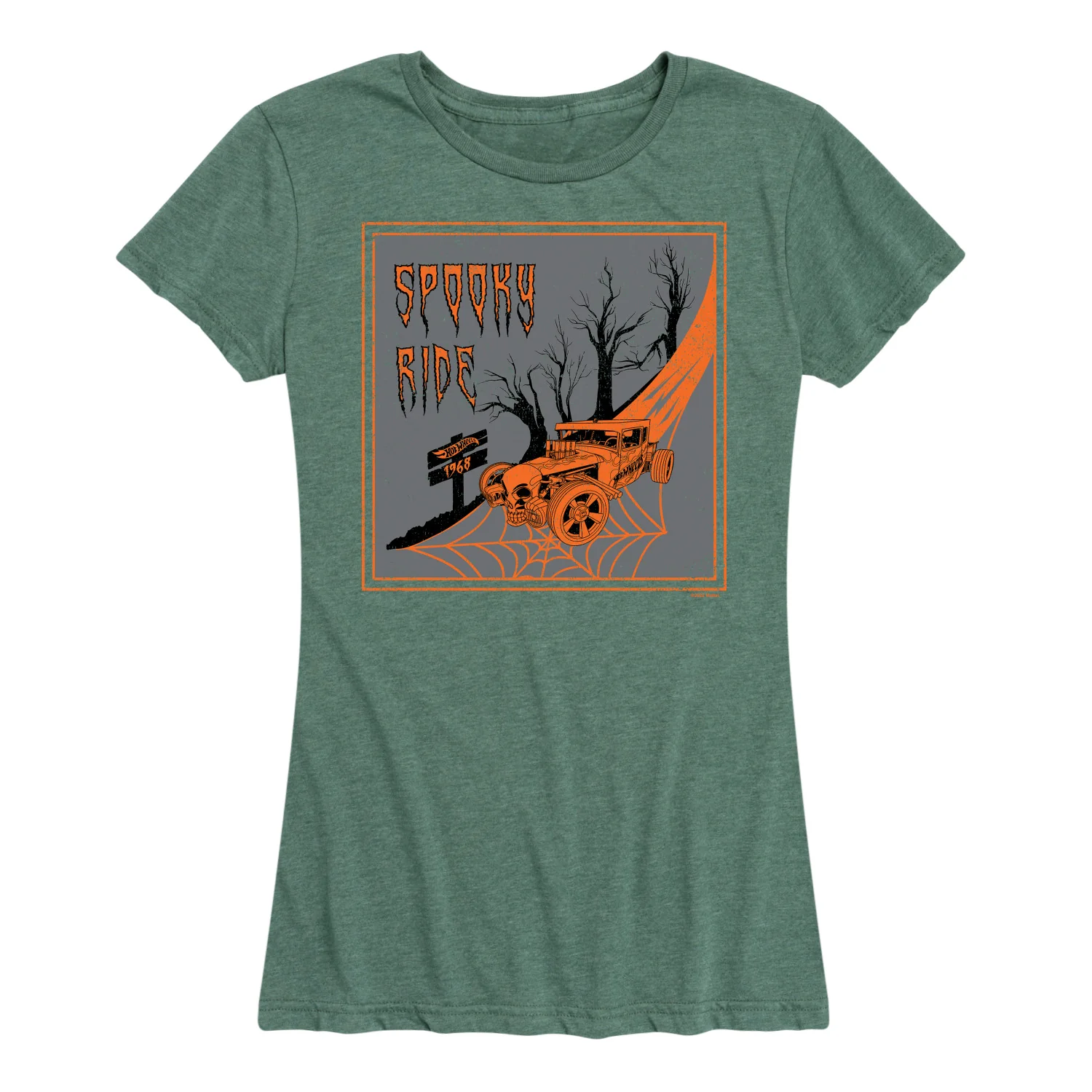 Hot Wheels - Halloween - Spooky Road - Women's Short Sleeve Graphic T-Shirt - Image 6
