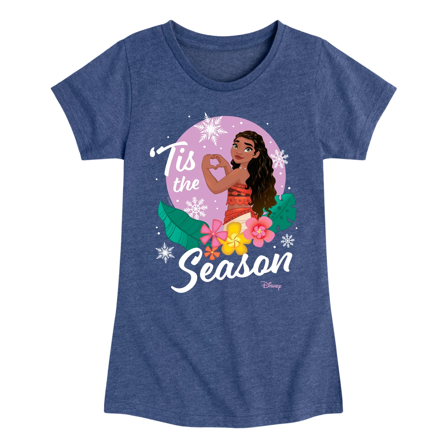 Disney Princess - Tis The Season - Youth Girls Short Sleeve T-Shirt - Image 5