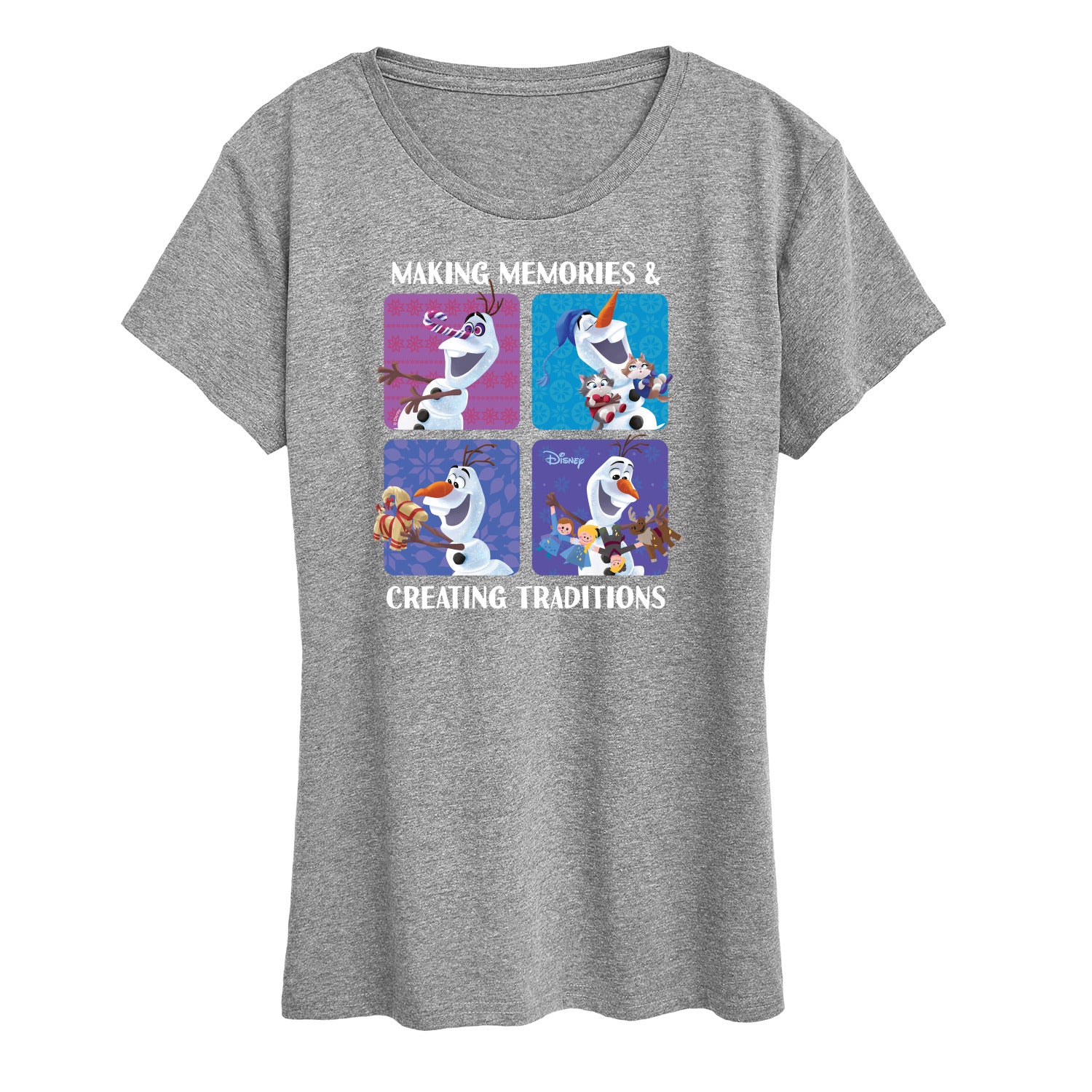 Frozen 2 - Making Memories Creating Traditions - Women's Short Sleeve Graphic T-Shirt - Image 4
