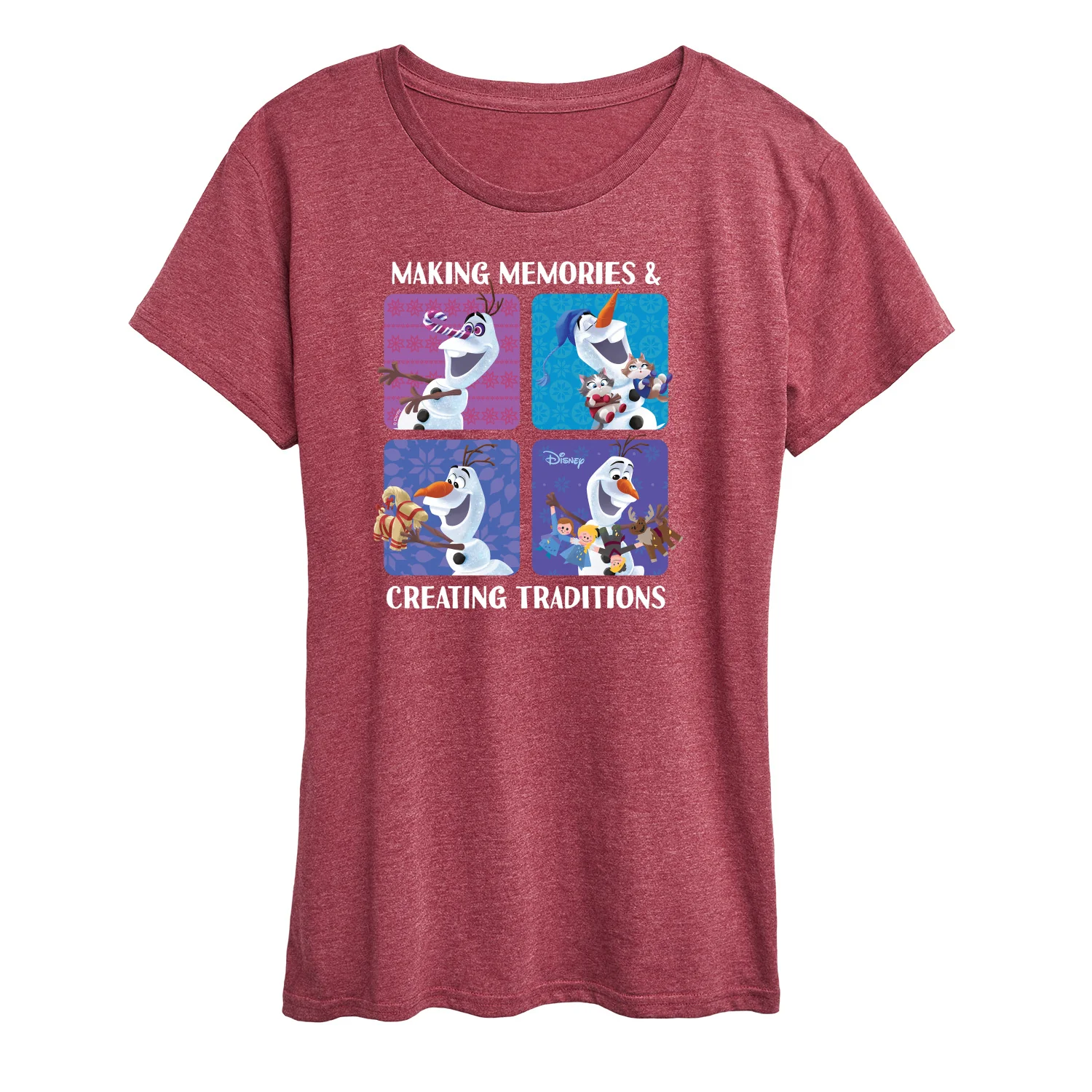 Frozen 2 - Making Memories Creating Traditions - Women's Short Sleeve Graphic T-Shirt - Image 9