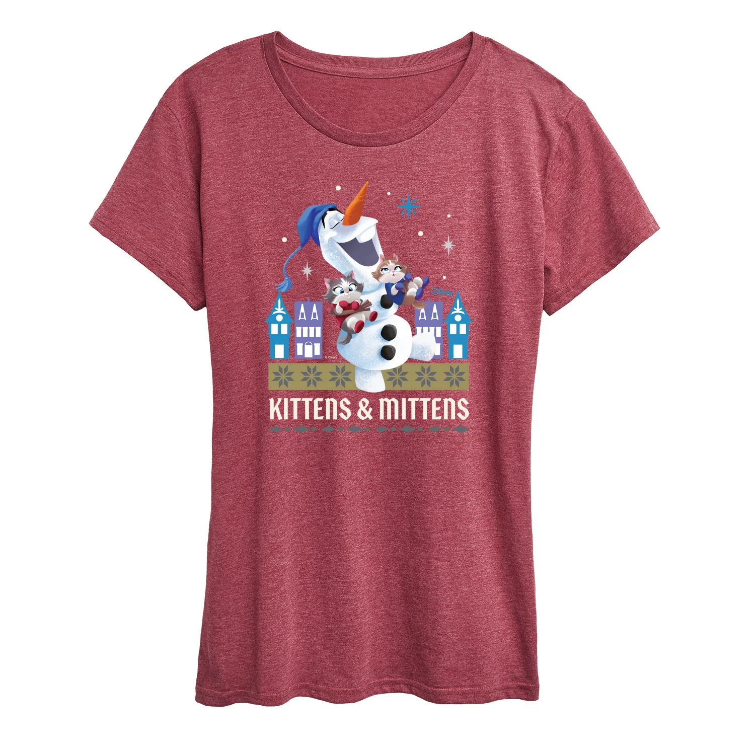 Frozen 2 - Kittens And Mittens - Women's Short Sleeve Graphic T-Shirt - Image 4