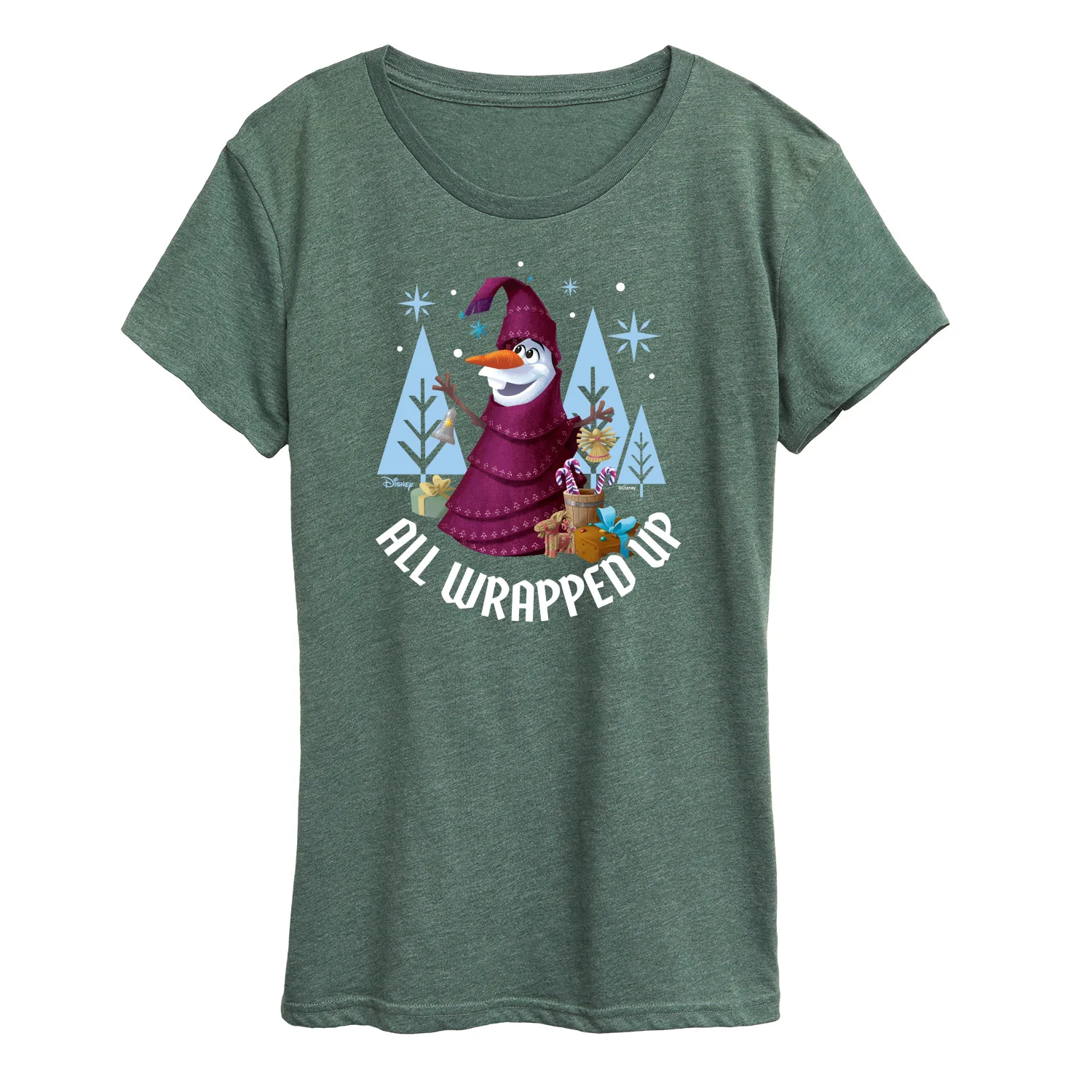 Frozen 2 - All Wrapped Up - Women's Short Sleeve Graphic T-Shirt - Image 10