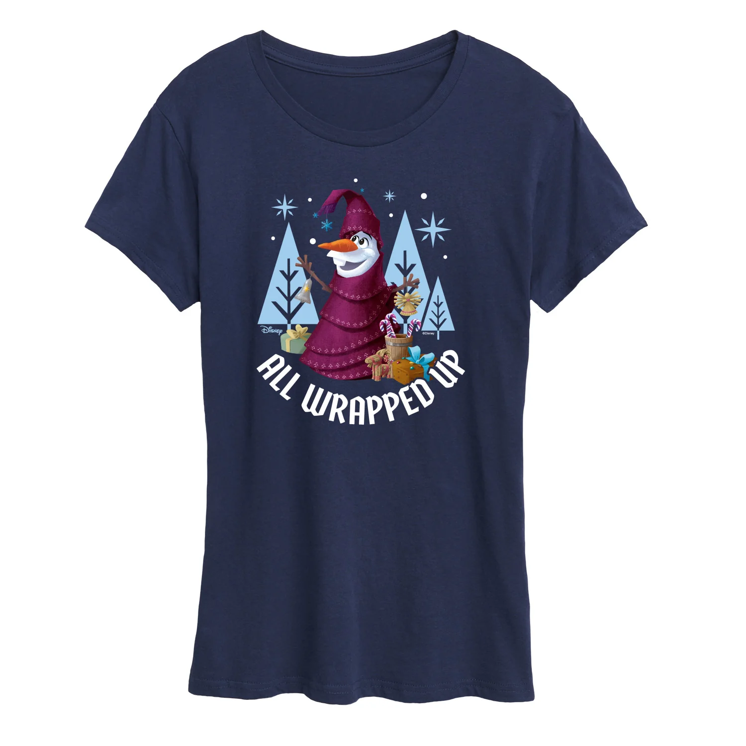Frozen 2 - All Wrapped Up - Women's Short Sleeve Graphic T-Shirt - Image 8
