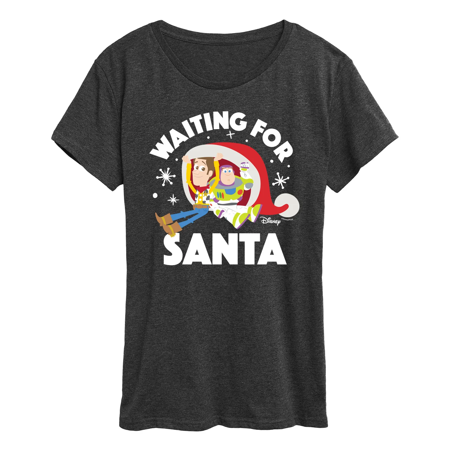 Toy Story - Waiting For Santa - Women's Short Sleeve Graphic T-Shirt - Image 3