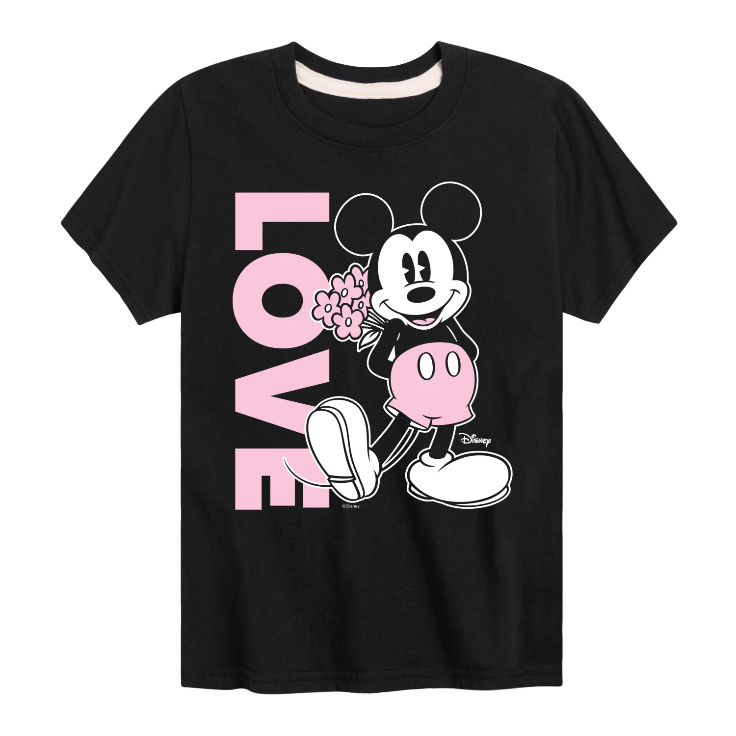 Disney - Mickey Love - Toddler & Youth Short Sleeve Graphic T-Shirt - Image 2