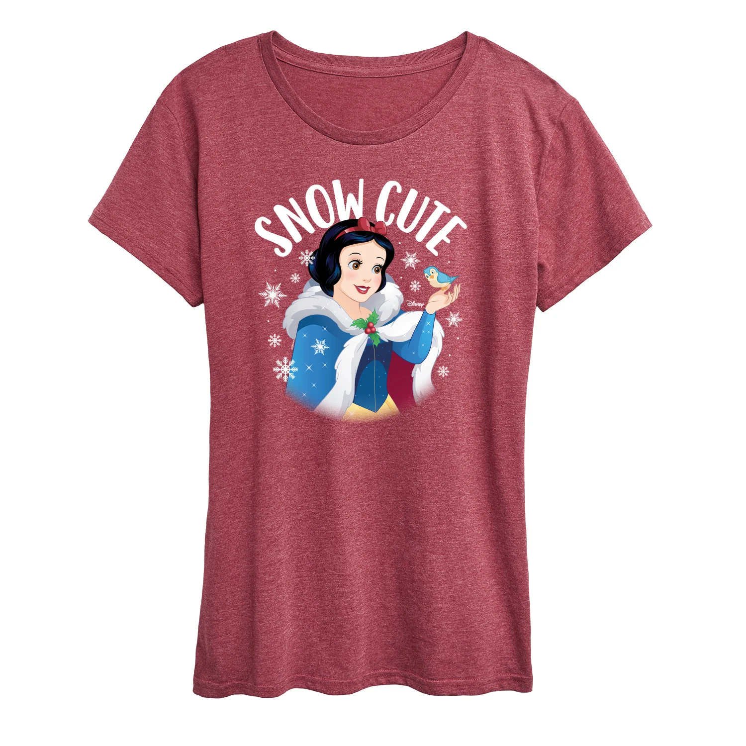 Disney - Snow Cute - Women's Short Sleeve Graphic T-Shirt - Image 9