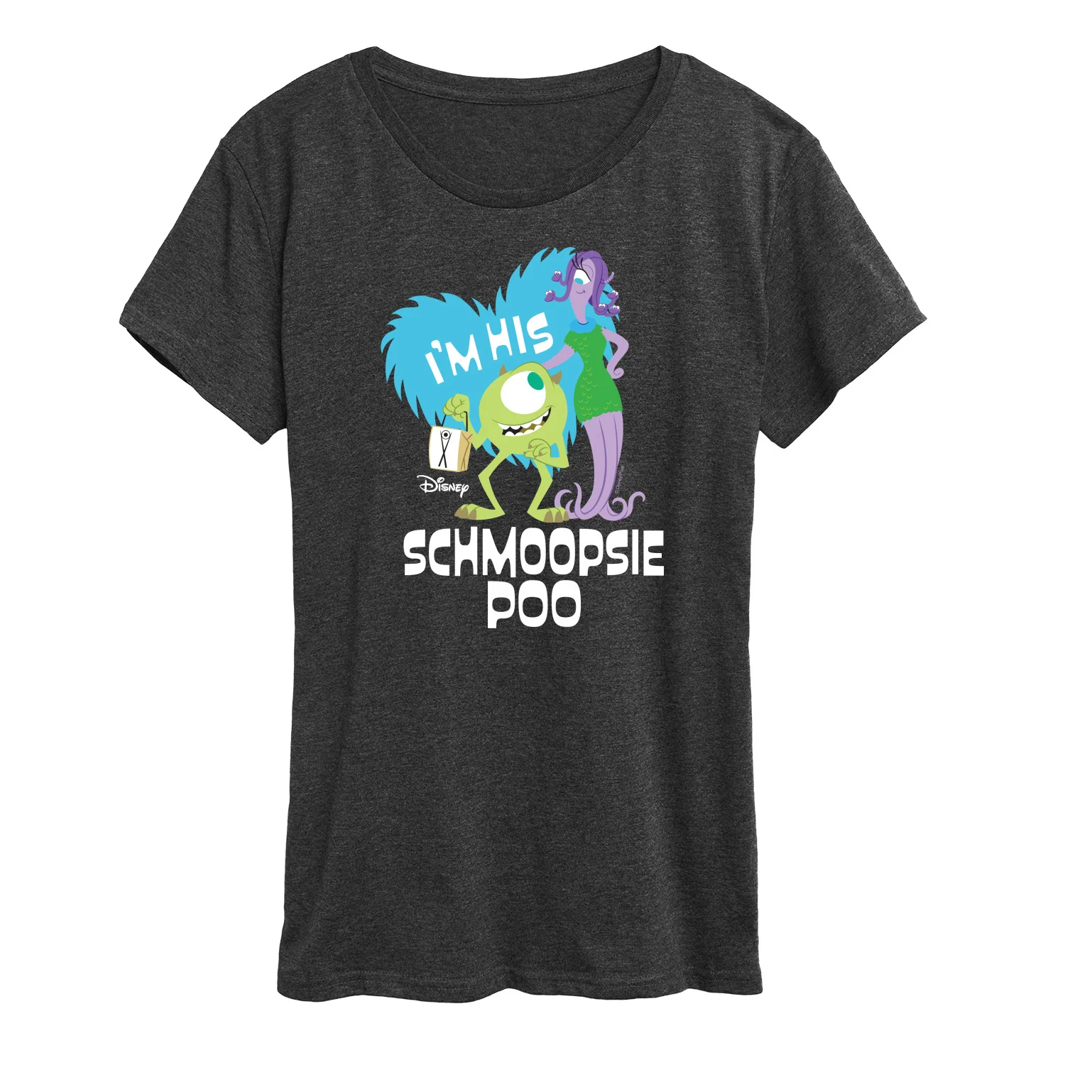 Monsters Inc - I'm His Schmoopsie Poo - Women's Short Sleeve Graphic T-Shirt - Image 3